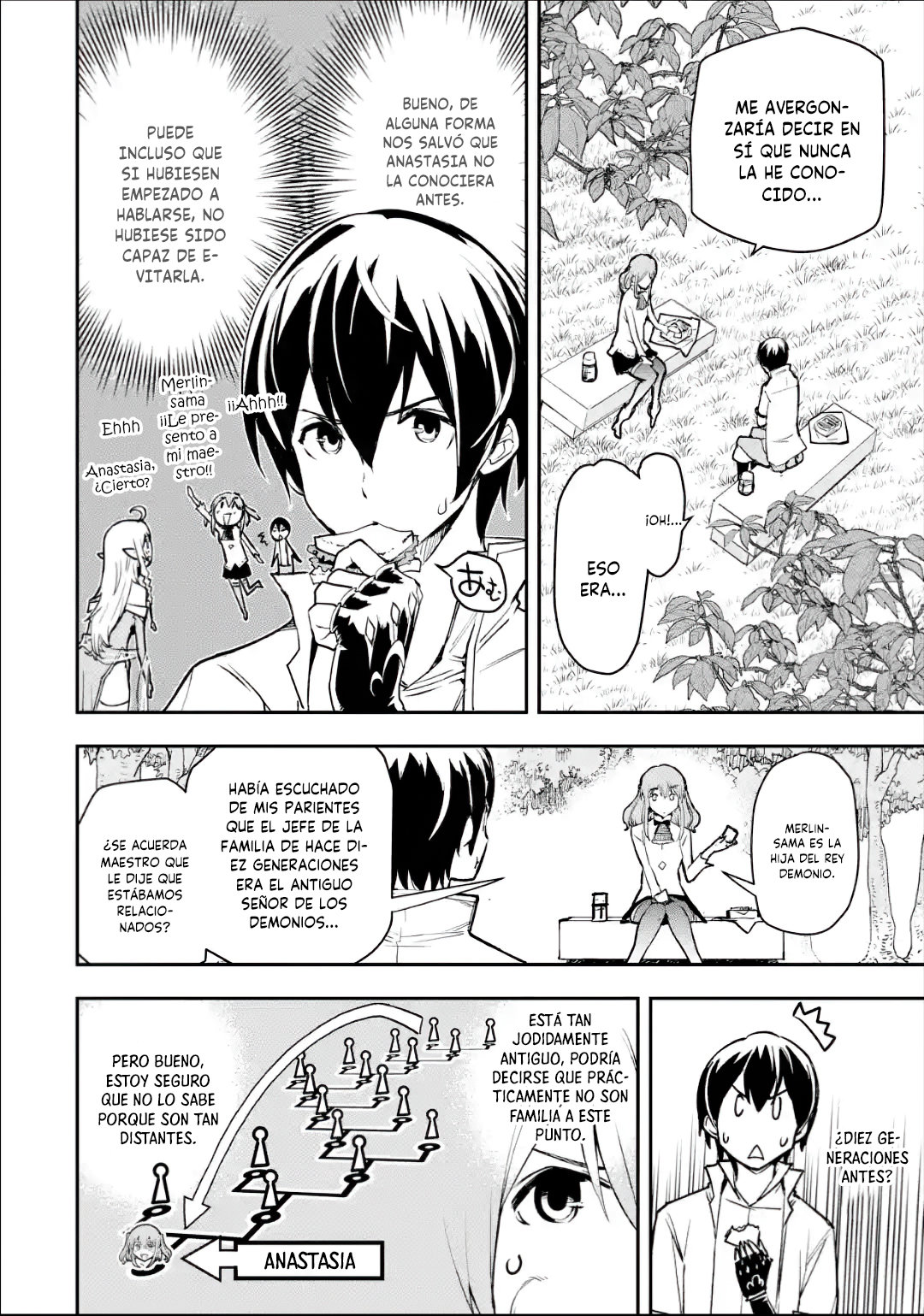 The Unsuccessful Yet Academically Unparalleled Sage ~A Cheating S-Rank Sorcerer's Post-Rebirth Adventurer Log~ Capitulo 8.1: El discípulo más fuerte (1) página 5