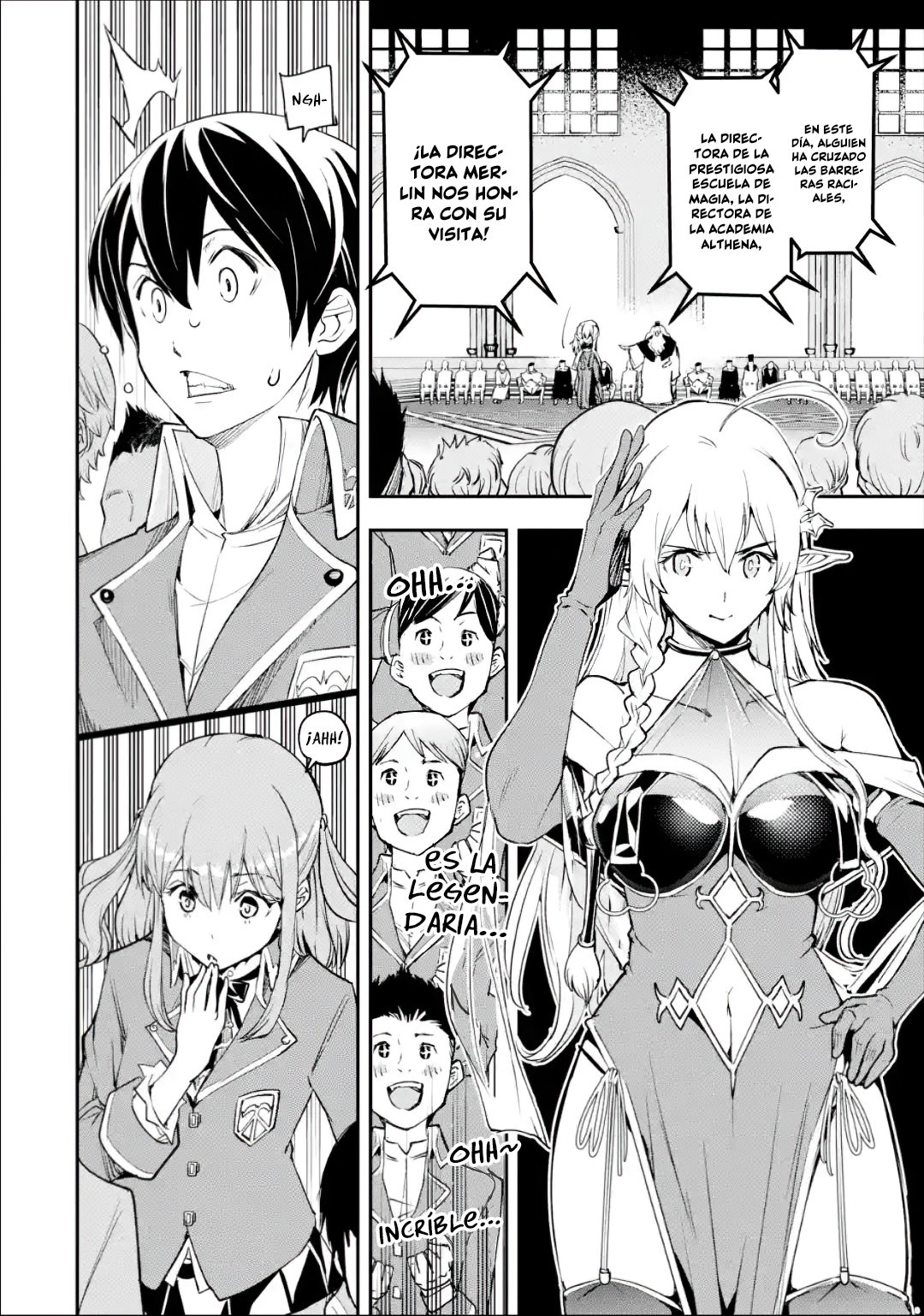 The Unsuccessful Yet Academically Unparalleled Sage ~A Cheating S-Rank Sorcerer's Post-Rebirth Adventurer Log~ Capitulo 8.1: El discípulo más fuerte (1) página 9
