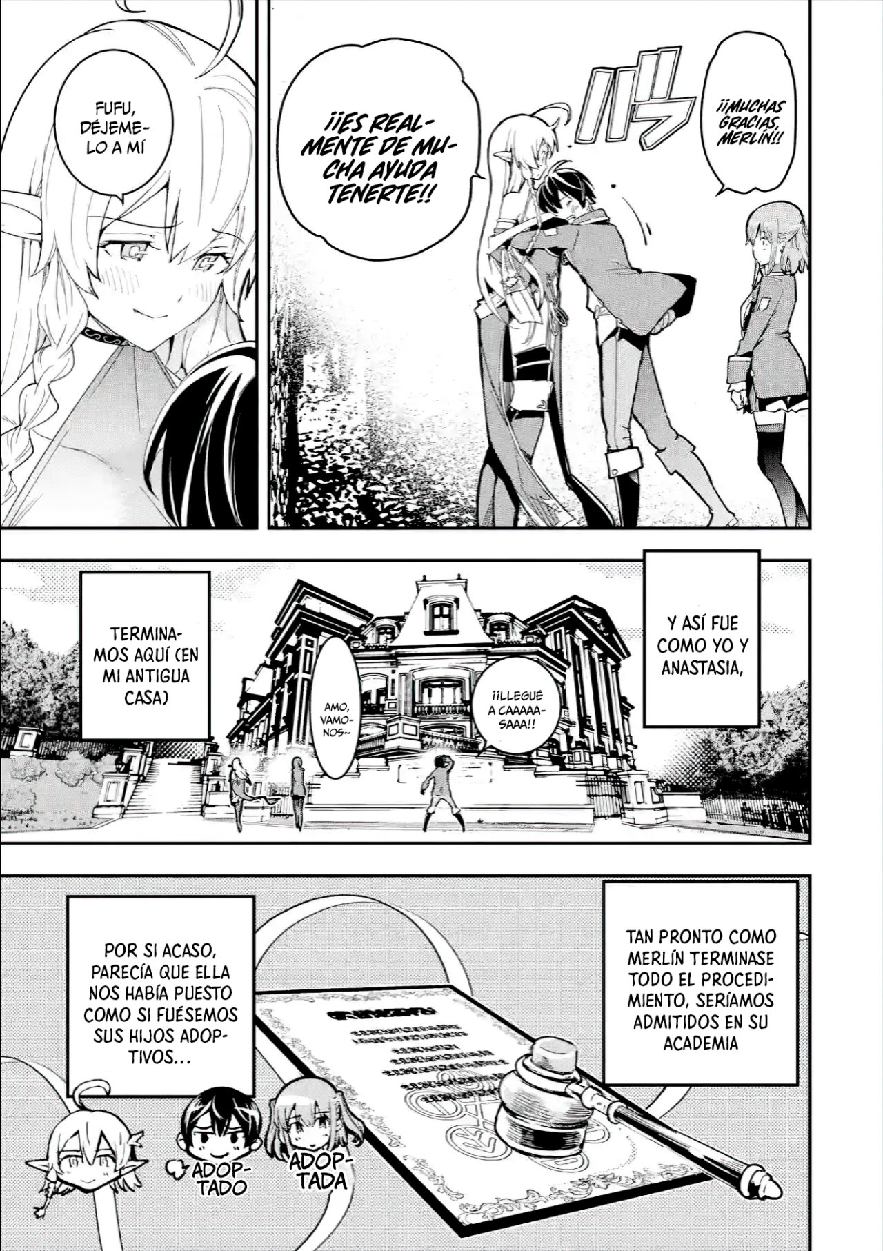 The Unsuccessful Yet Academically Unparalleled Sage ~A Cheating S-Rank Sorcerer's Post-Rebirth Adventurer Log~ Capitulo 9.3 página 6