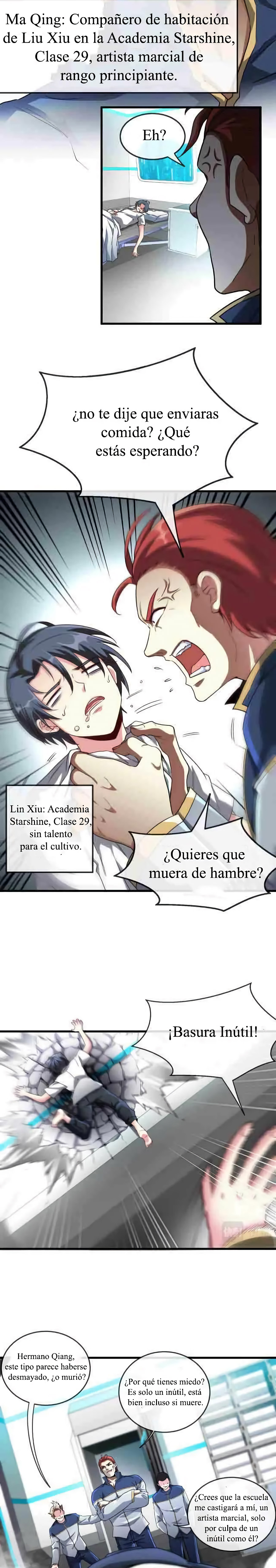Divina Ascensión de Niveles Capitulo 1 página 8