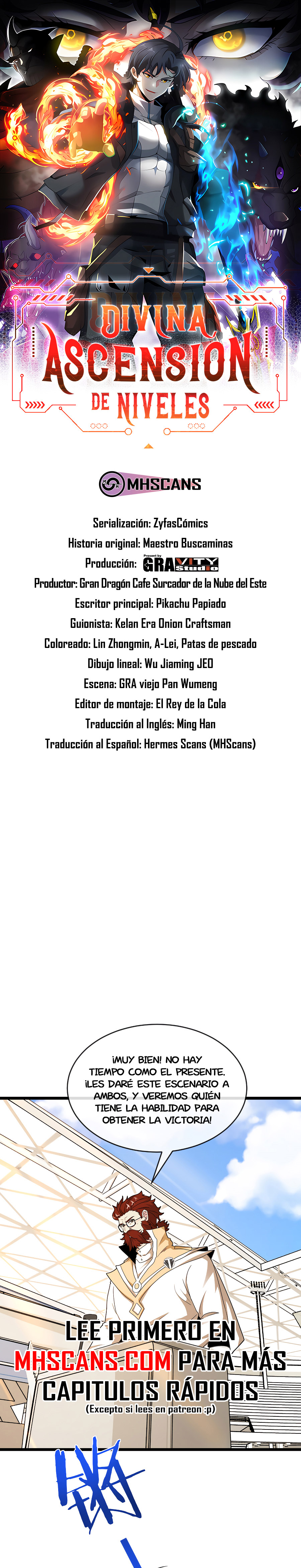 Divina Ascensión de Niveles Capitulo 100.1 página 3