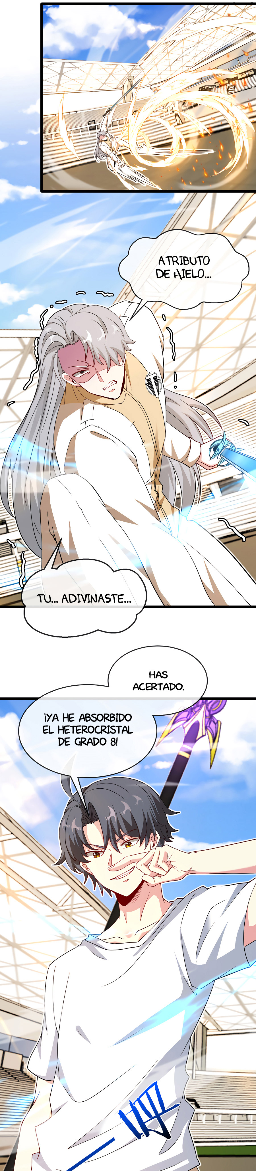 Divina Ascensión de Niveles Capitulo 100.2 página 8