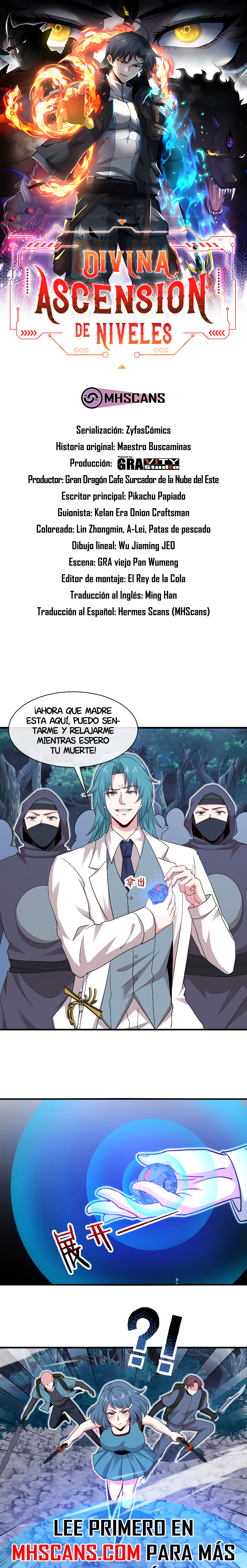 Divina Ascensión de Niveles Capitulo 112.1 página 3