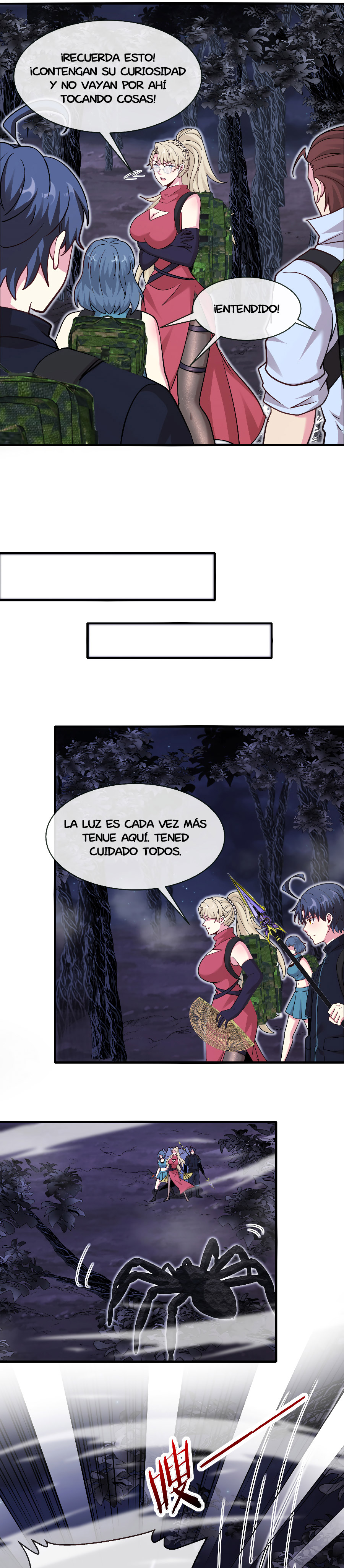 Divina Ascensión de Niveles Capitulo 116.1 página 8