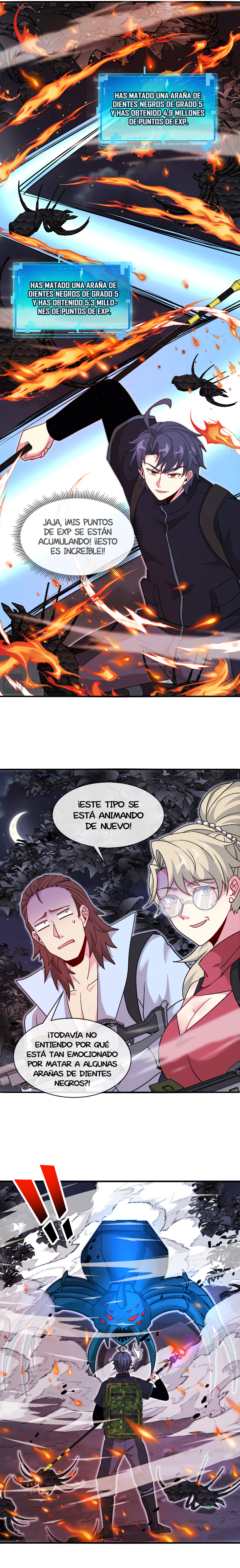 Divina Ascensión de Niveles Capitulo 118.1 página 8
