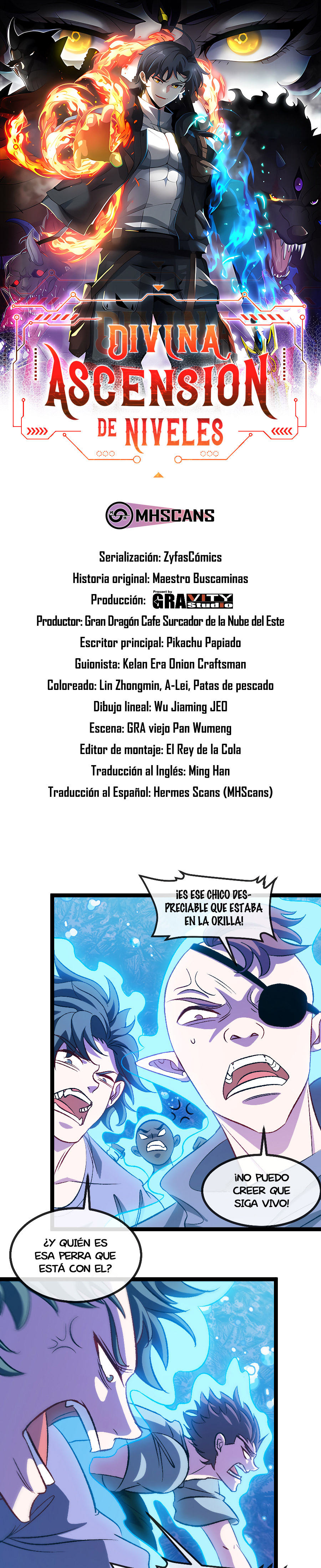 Divina Ascensión de Niveles Capitulo 129.1 página 3