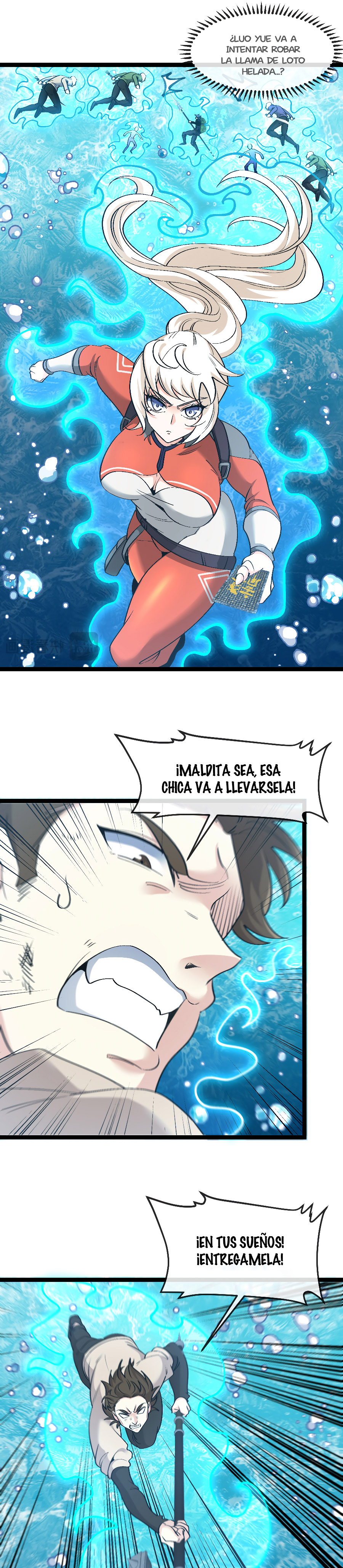 Divina Ascensión de Niveles Capitulo 129.1 página 8