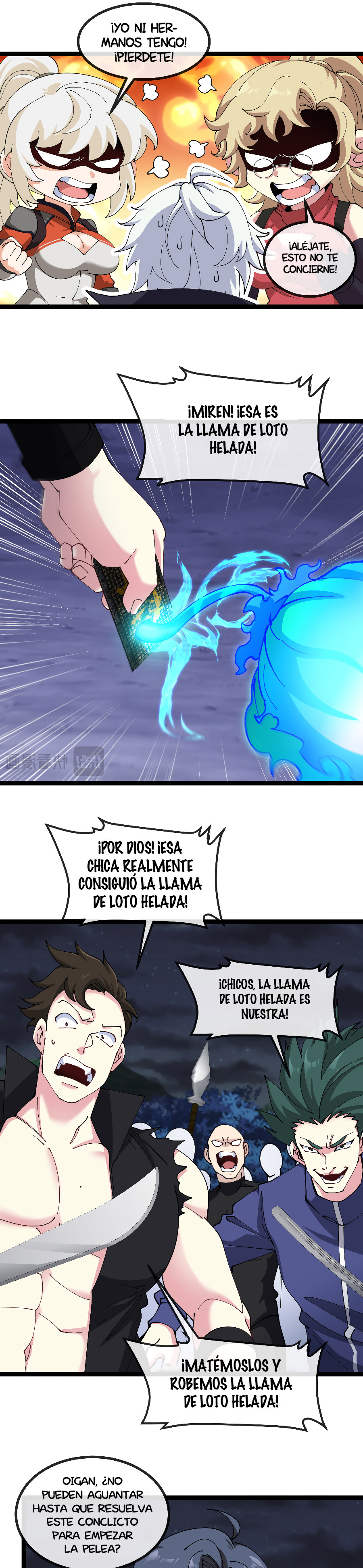 Divina Ascensión de Niveles Capitulo 129.2 página 8