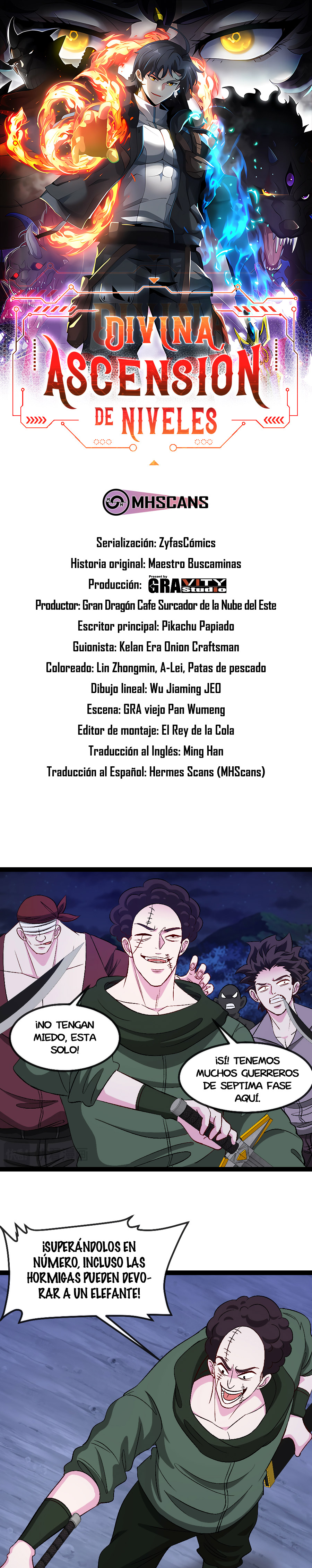 Divina Ascensión de Niveles Capitulo 130.1 página 3