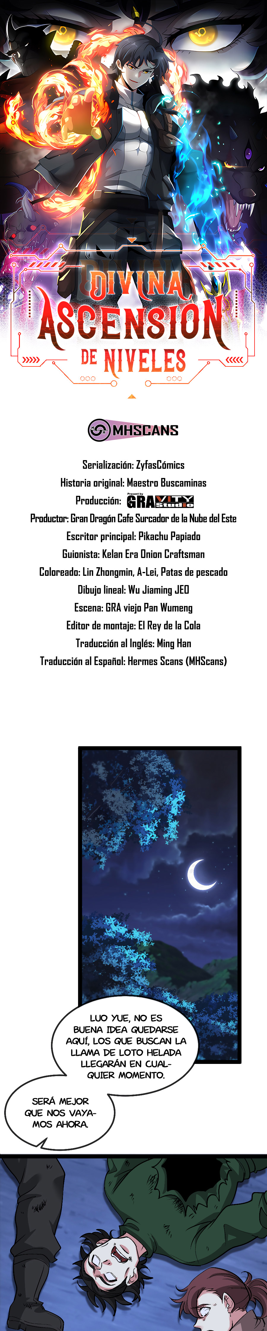 Divina Ascensión de Niveles Capitulo 132.1 página 3