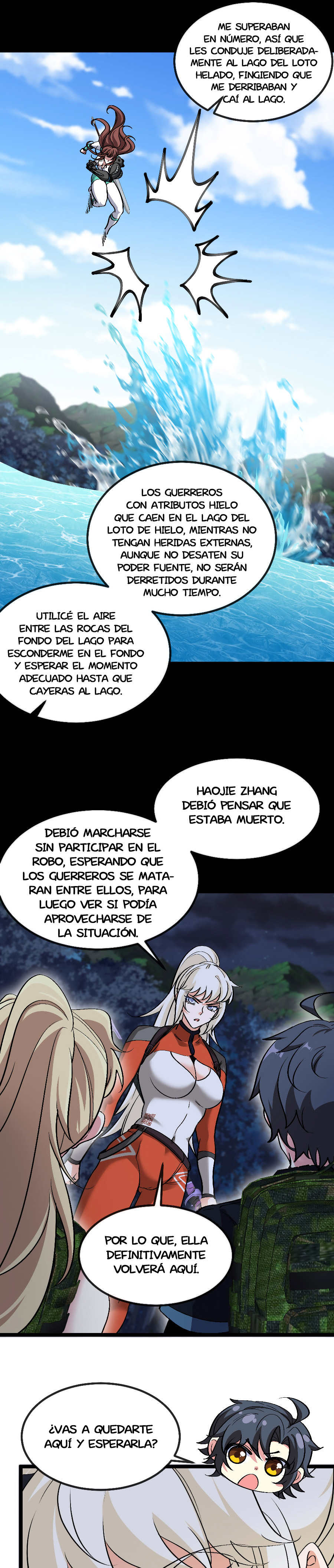 Divina Ascensión de Niveles Capitulo 132.1 página 8