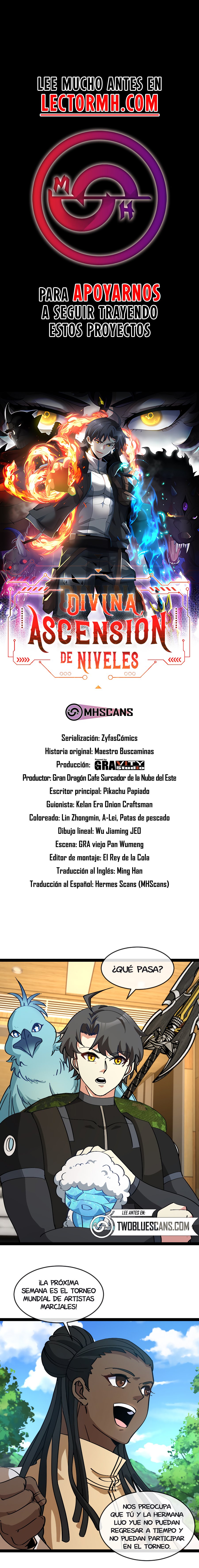 Divina Ascensión de Niveles Capitulo 182.1 página 2