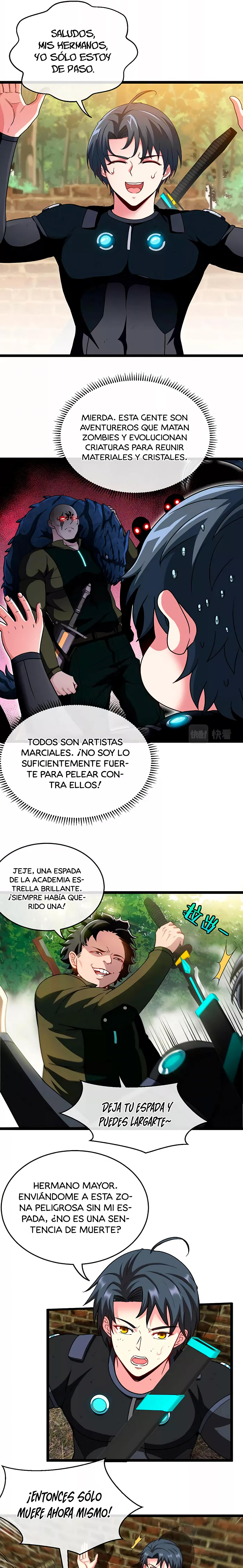 Divina Ascensión de Niveles Capitulo 4 página 12