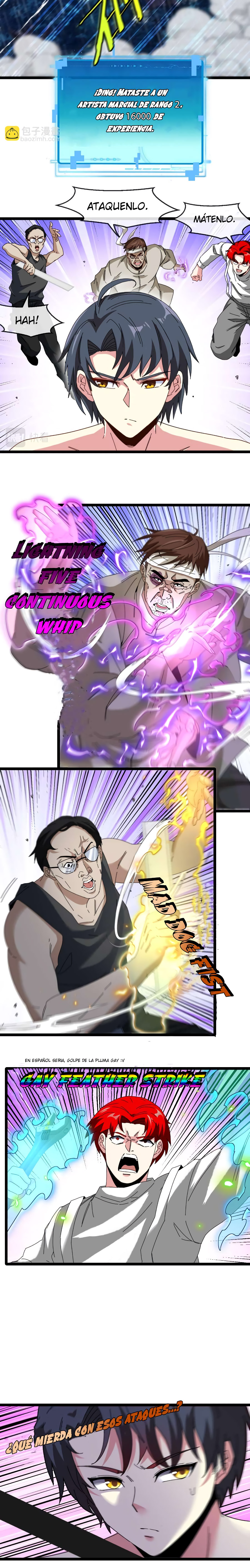 Divina Ascensión de Niveles Capitulo 58 página 5