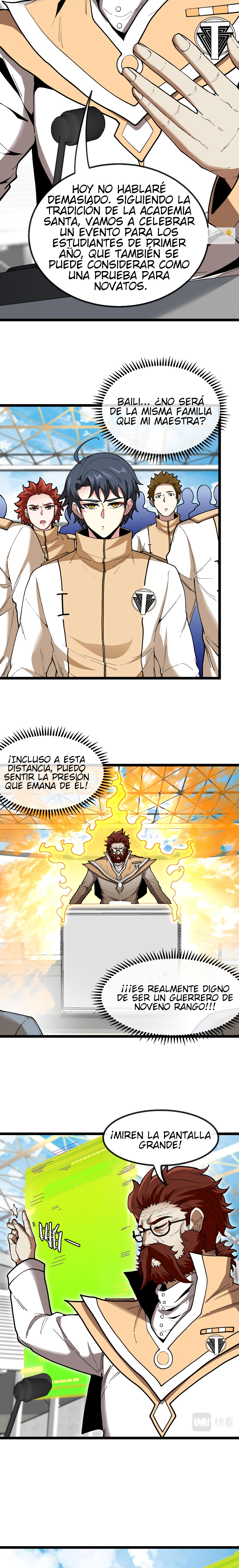 Divina Ascensión de Niveles Capitulo 82 página 8