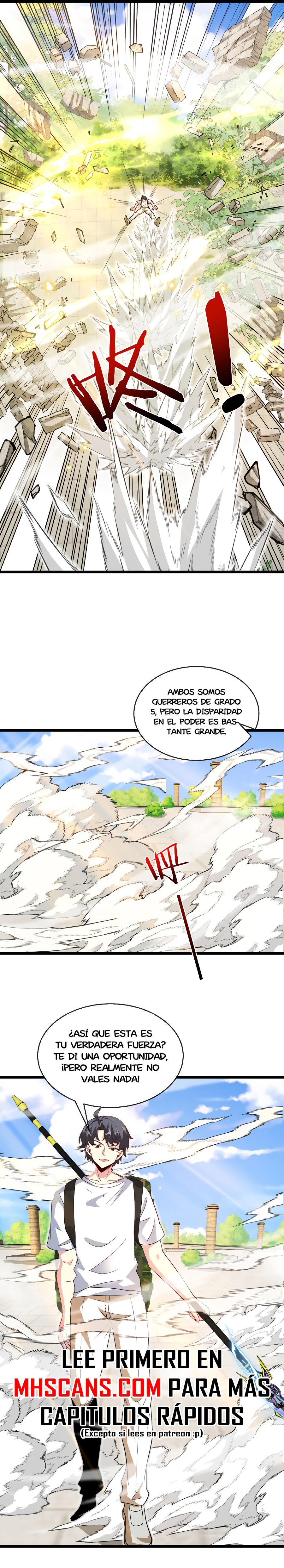 Divina Ascensión de Niveles Capitulo 98.1 página 8