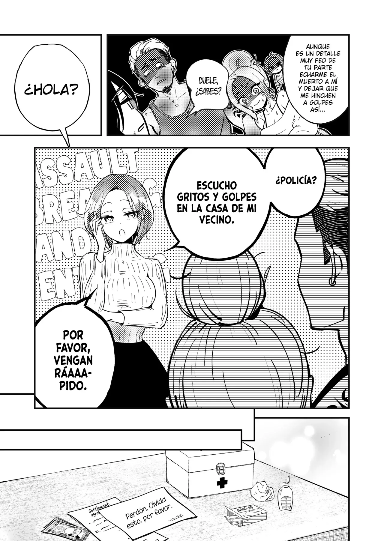 ¡El último amor de una madre soltera es un desastre! Capitulo 2: Salvame página 9