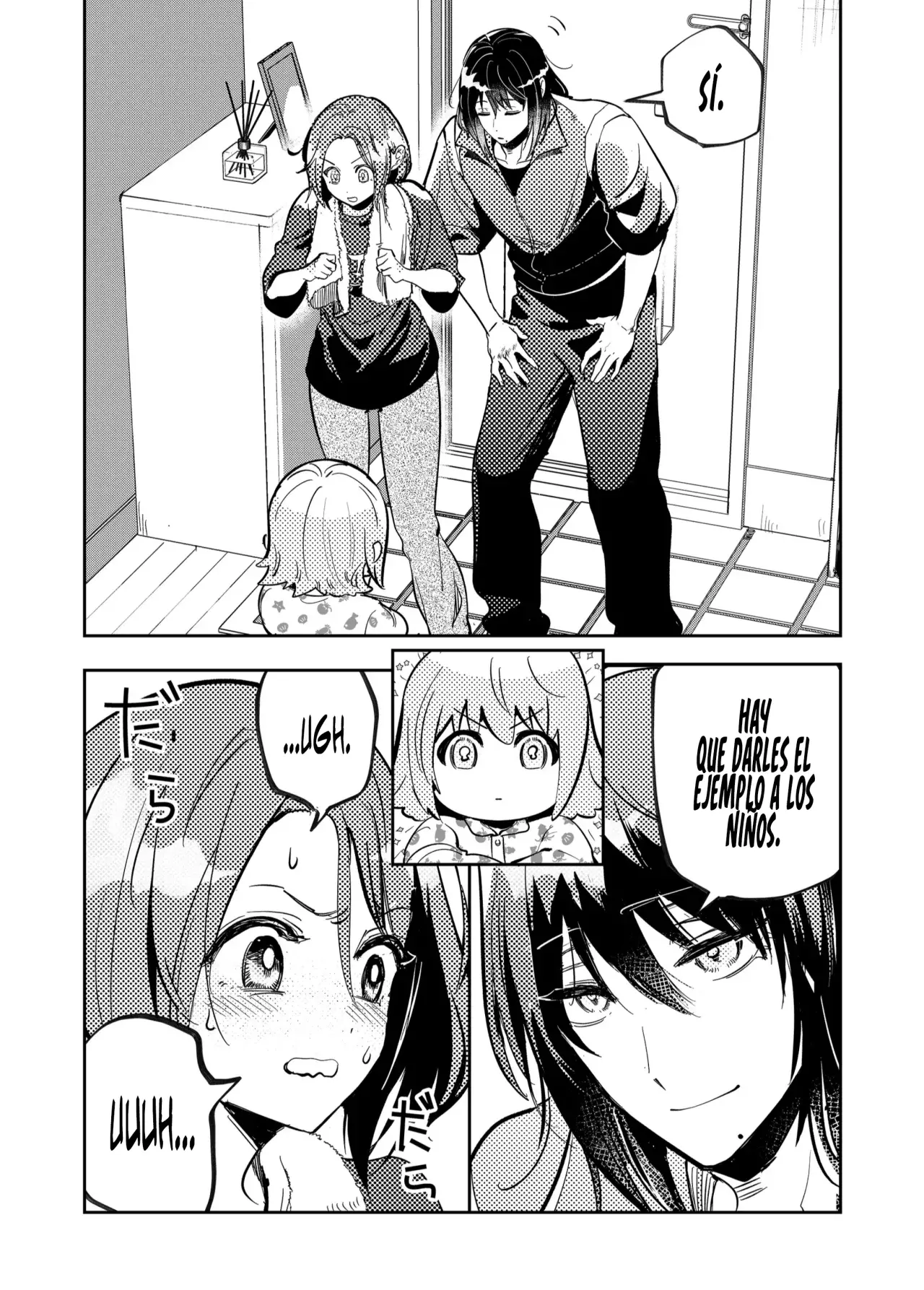 ¡El último amor de una madre soltera es un desastre! Capitulo 23: Hay que dar el ejemplo a los niños página 13