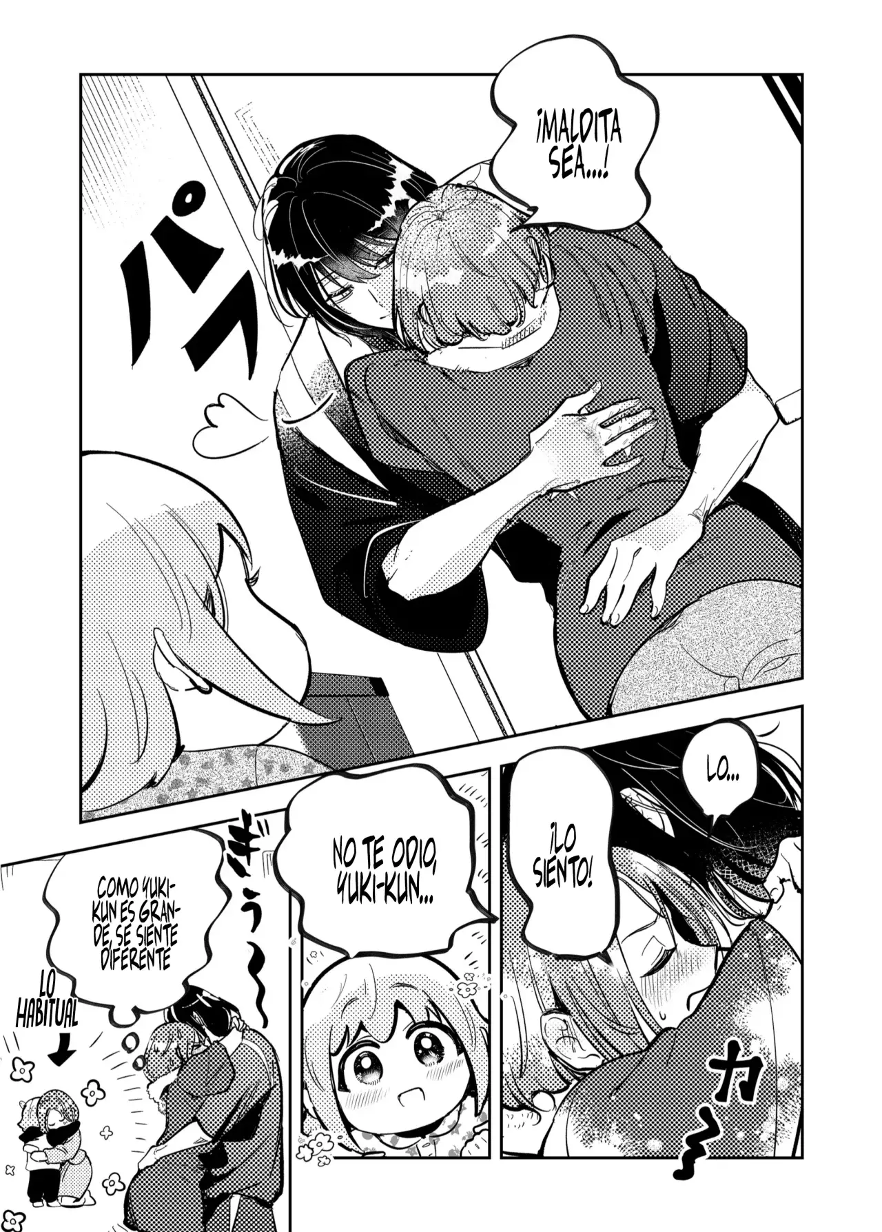 ¡El último amor de una madre soltera es un desastre! Capitulo 23: Hay que dar el ejemplo a los niños página 14