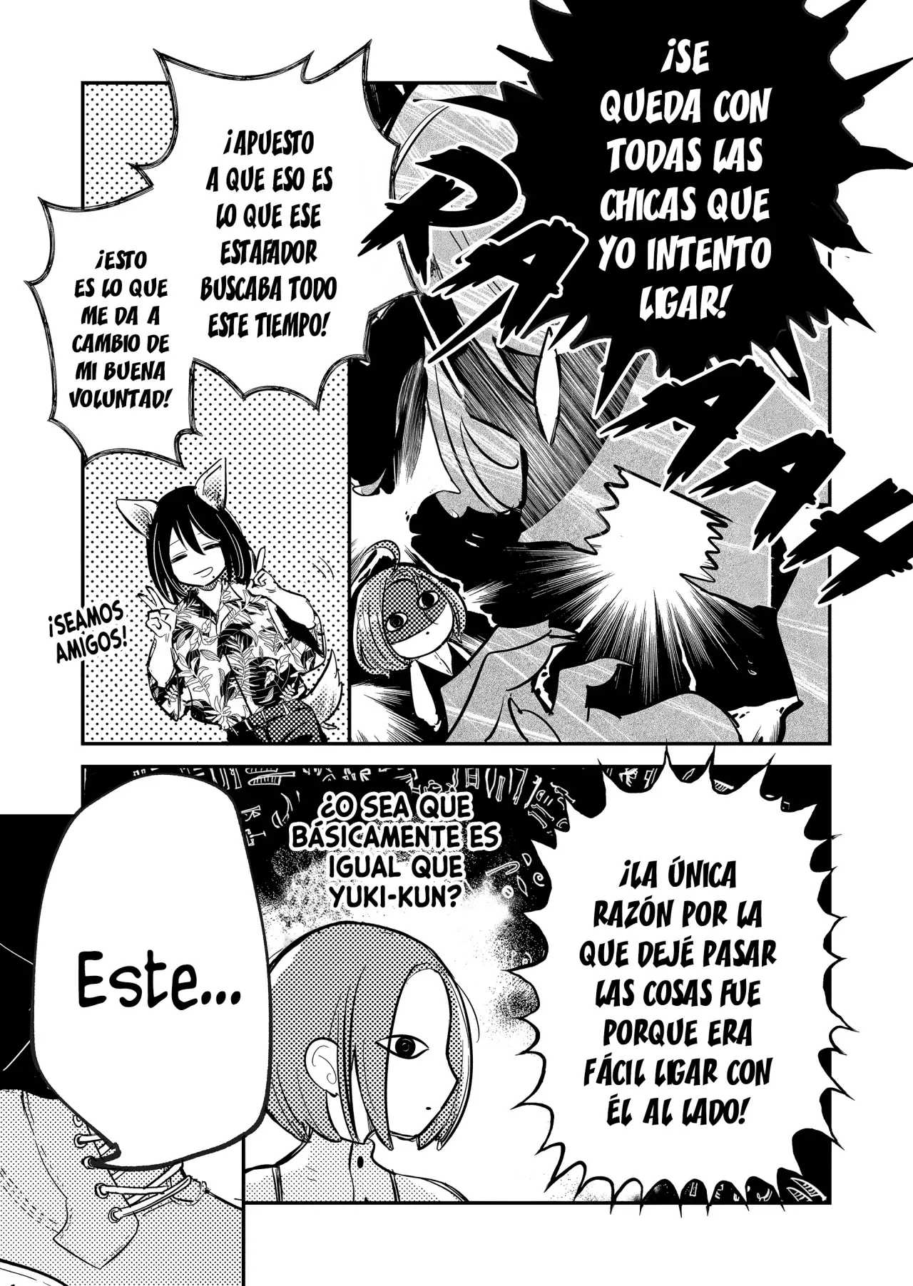 ¡El último amor de una madre soltera es un desastre! Capitulo 6: No soy amigo de un tipo así página 8
