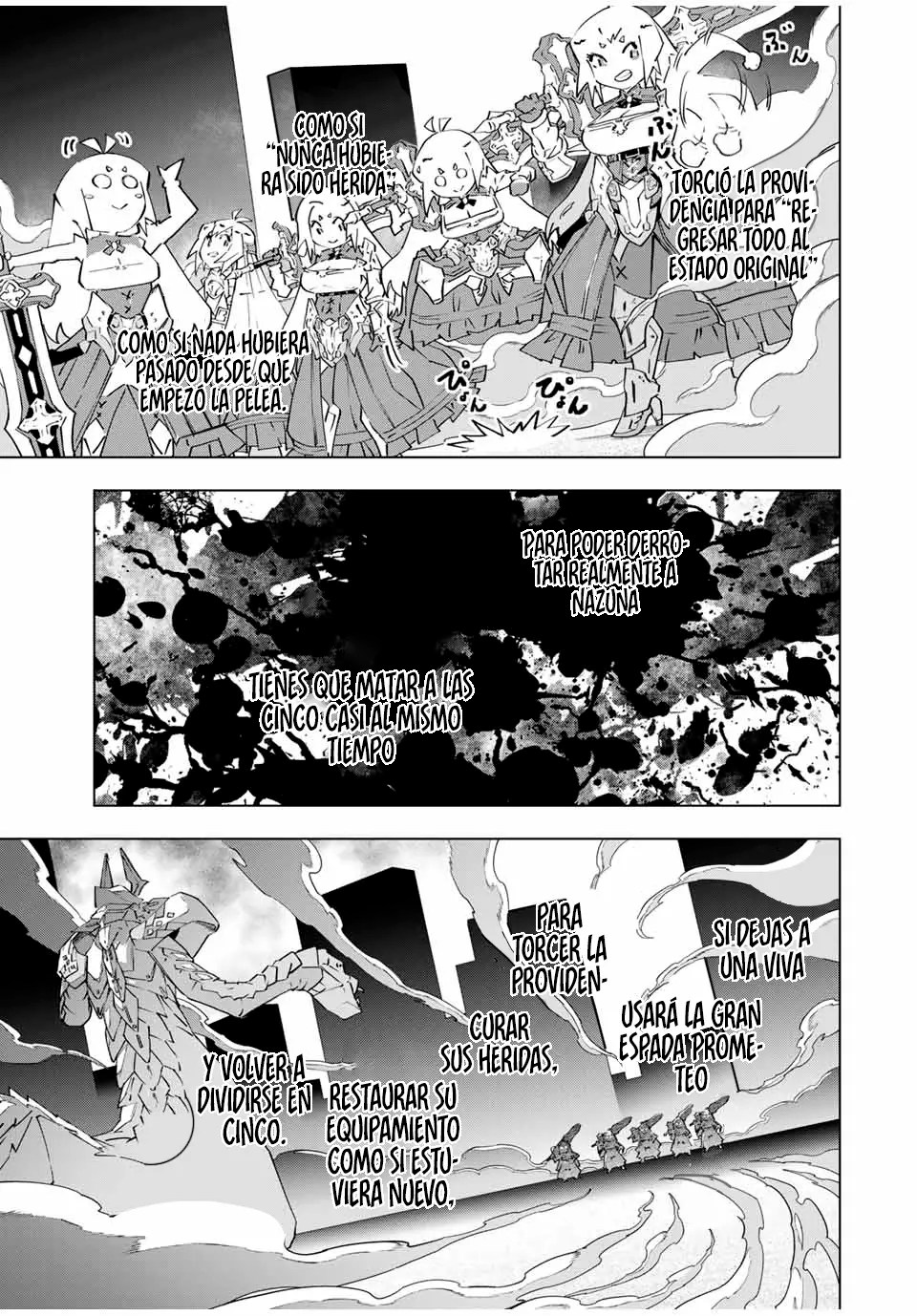 Shinjiteita Nakama Tachi Ni Dungeon Okuchi De Korosare Kaketa ga Gift 『Mugen Gacha』 De Level 9999 No Nakama Tachi Wo Te Ni Irete Moto Party Member To Sekai Ni Fukushu &amp; 『Zamaa!』 Shimasu! Capitulo 101 página 14