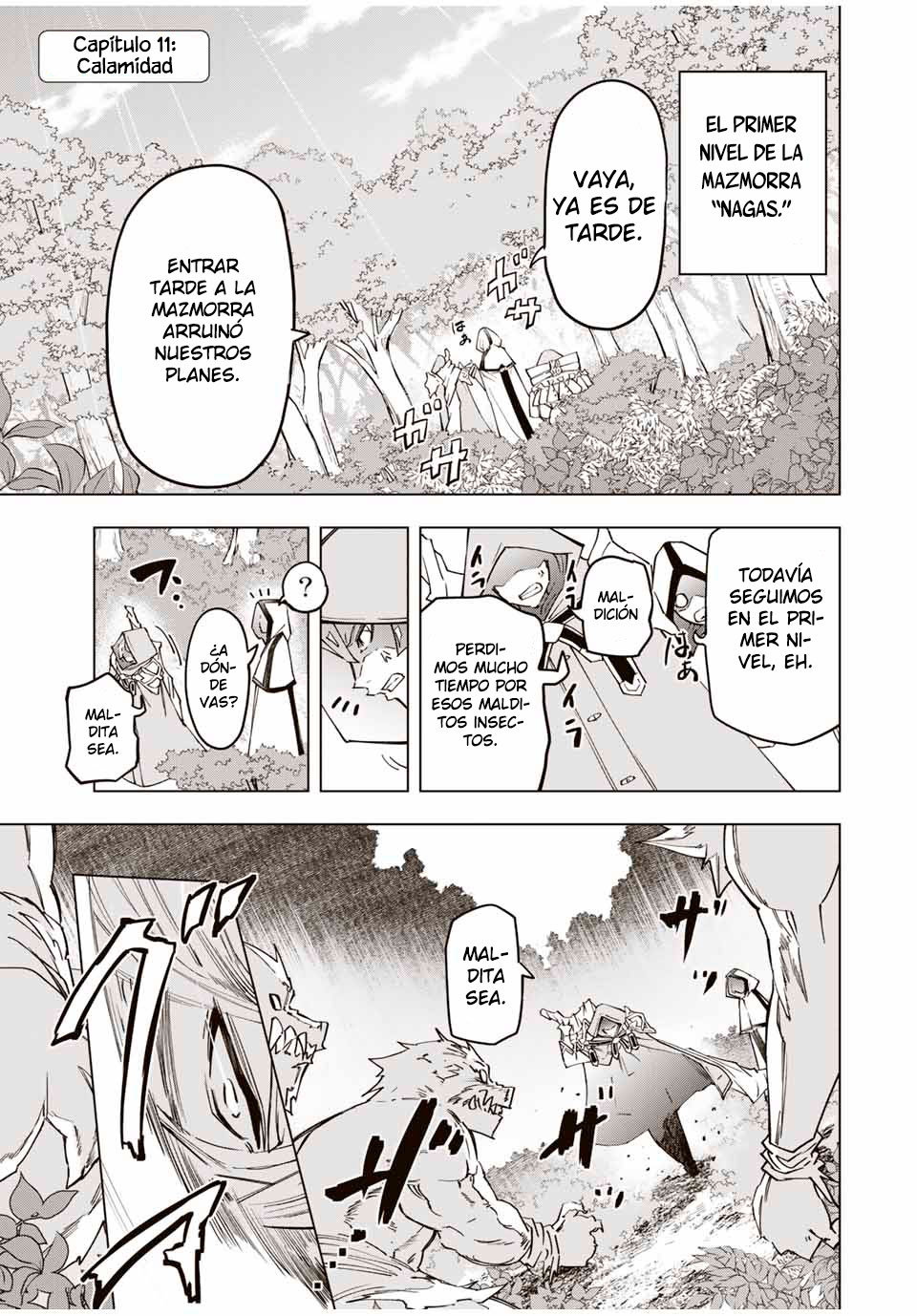 Shinjiteita Nakama Tachi Ni Dungeon Okuchi De Korosare Kaketa ga Gift 『Mugen Gacha』 De Level 9999 No Nakama Tachi Wo Te Ni Irete Moto Party Member To Sekai Ni Fukushu &amp; 『Zamaa!』 Shimasu! Capitulo 11: calamidad página 2