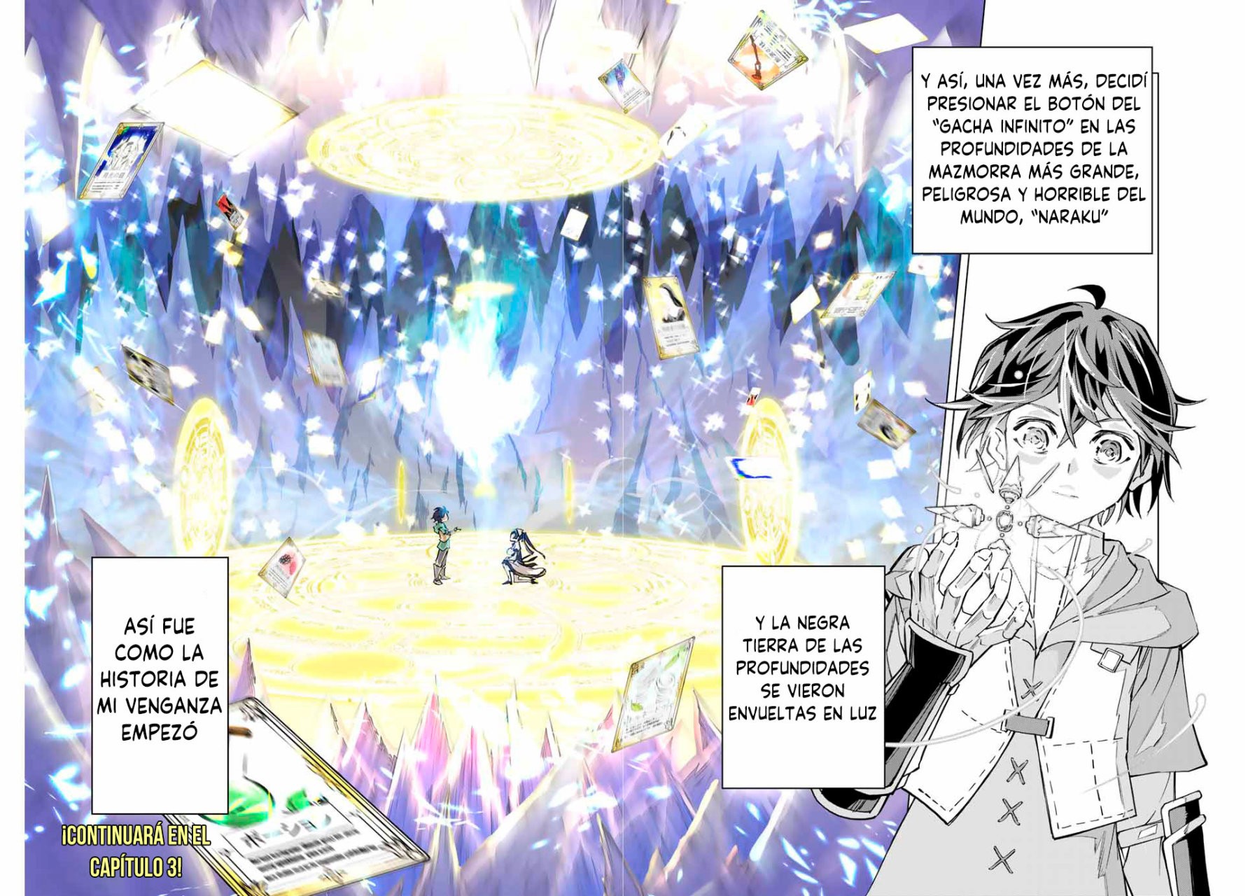 Shinjiteita Nakama Tachi Ni Dungeon Okuchi De Korosare Kaketa ga Gift 『Mugen Gacha』 De Level 9999 No Nakama Tachi Wo Te Ni Irete Moto Party Member To Sekai Ni Fukushu &amp; 『Zamaa!』 Shimasu! Capitulo 2: La verdad sobre la bendición página 21