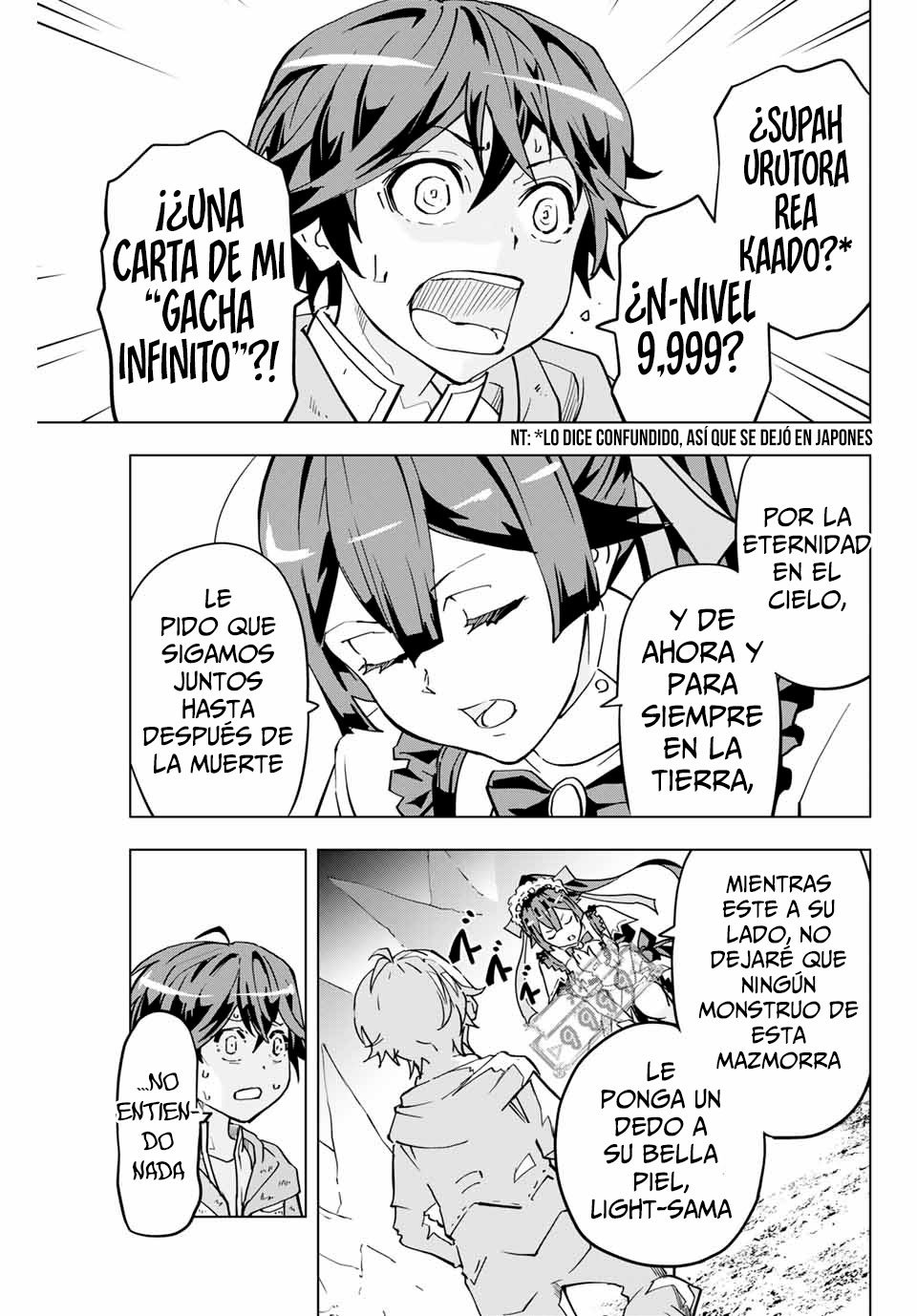 Shinjiteita Nakama Tachi Ni Dungeon Okuchi De Korosare Kaketa ga Gift 『Mugen Gacha』 De Level 9999 No Nakama Tachi Wo Te Ni Irete Moto Party Member To Sekai Ni Fukushu &amp; 『Zamaa!』 Shimasu! Capitulo 2: La verdad sobre la bendición página 8