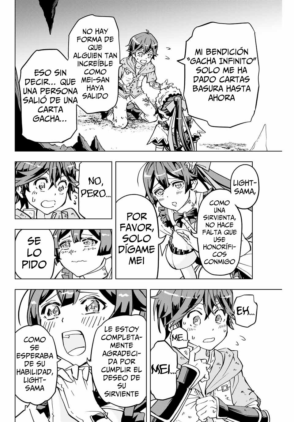 Shinjiteita Nakama Tachi Ni Dungeon Okuchi De Korosare Kaketa ga Gift 『Mugen Gacha』 De Level 9999 No Nakama Tachi Wo Te Ni Irete Moto Party Member To Sekai Ni Fukushu &amp; 『Zamaa!』 Shimasu! Capitulo 2: La verdad sobre la bendición página 9