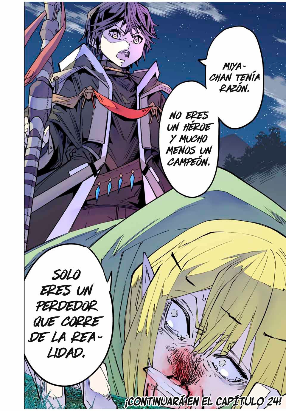 Shinjiteita Nakama Tachi Ni Dungeon Okuchi De Korosare Kaketa ga Gift 『Mugen Gacha』 De Level 9999 No Nakama Tachi Wo Te Ni Irete Moto Party Member To Sekai Ni Fukushu &amp; 『Zamaa!』 Shimasu! Capitulo 23: Perdedor página 24