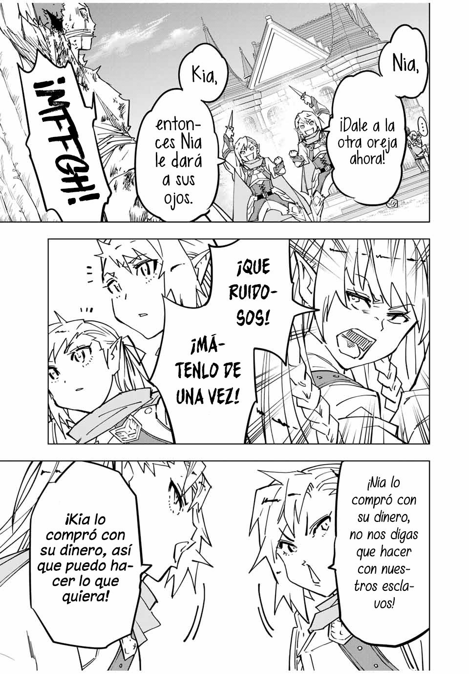 Shinjiteita Nakama Tachi Ni Dungeon Okuchi De Korosare Kaketa ga Gift 『Mugen Gacha』 De Level 9999 No Nakama Tachi Wo Te Ni Irete Moto Party Member To Sekai Ni Fukushu &amp; 『Zamaa!』 Shimasu! Capitulo 27: La Orden De los Caballeros Blancos página 8