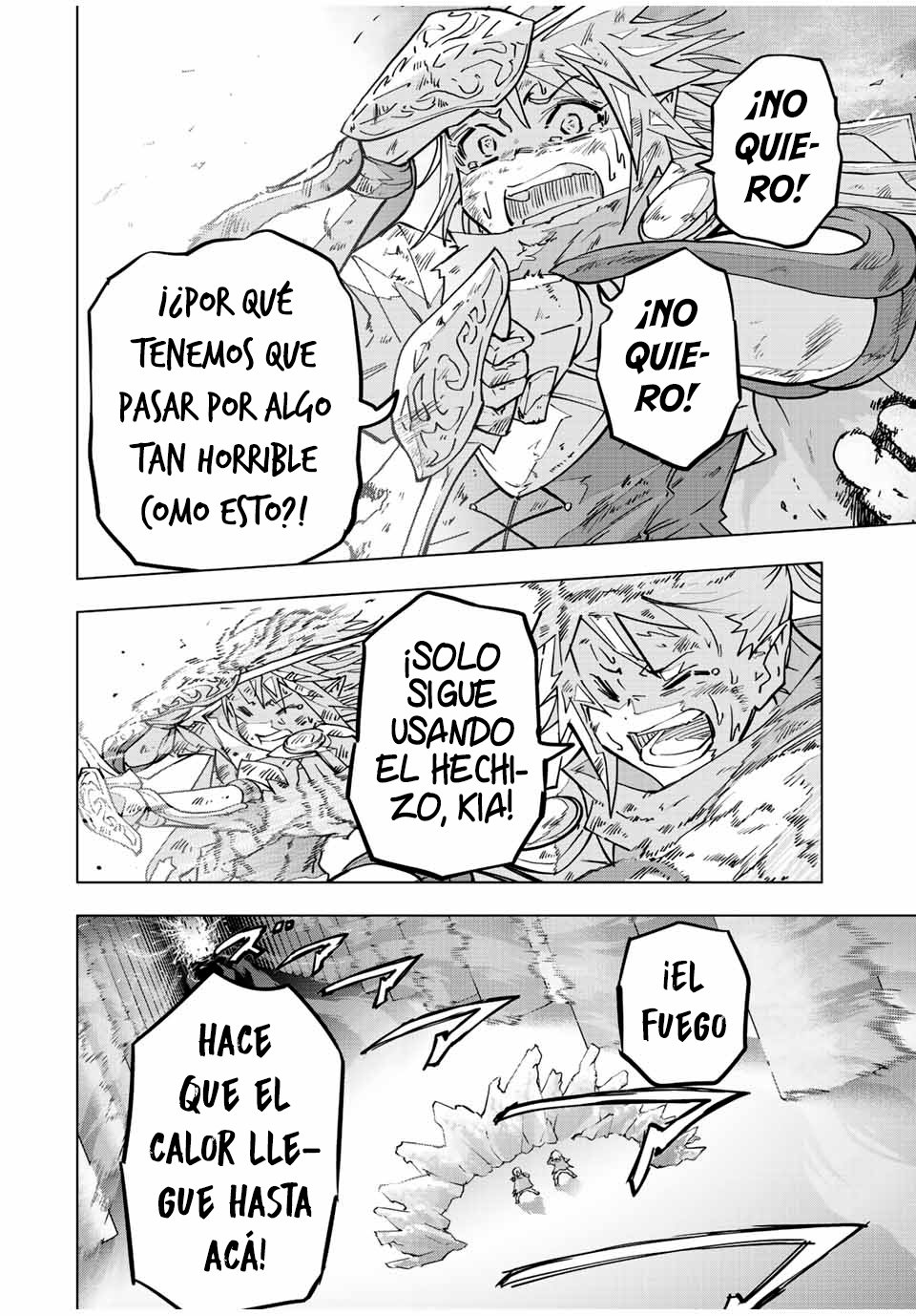 Shinjiteita Nakama Tachi Ni Dungeon Okuchi De Korosare Kaketa ga Gift 『Mugen Gacha』 De Level 9999 No Nakama Tachi Wo Te Ni Irete Moto Party Member To Sekai Ni Fukushu &amp; 『Zamaa!』 Shimasu! Capitulo 35: Calor Infernal. página 12