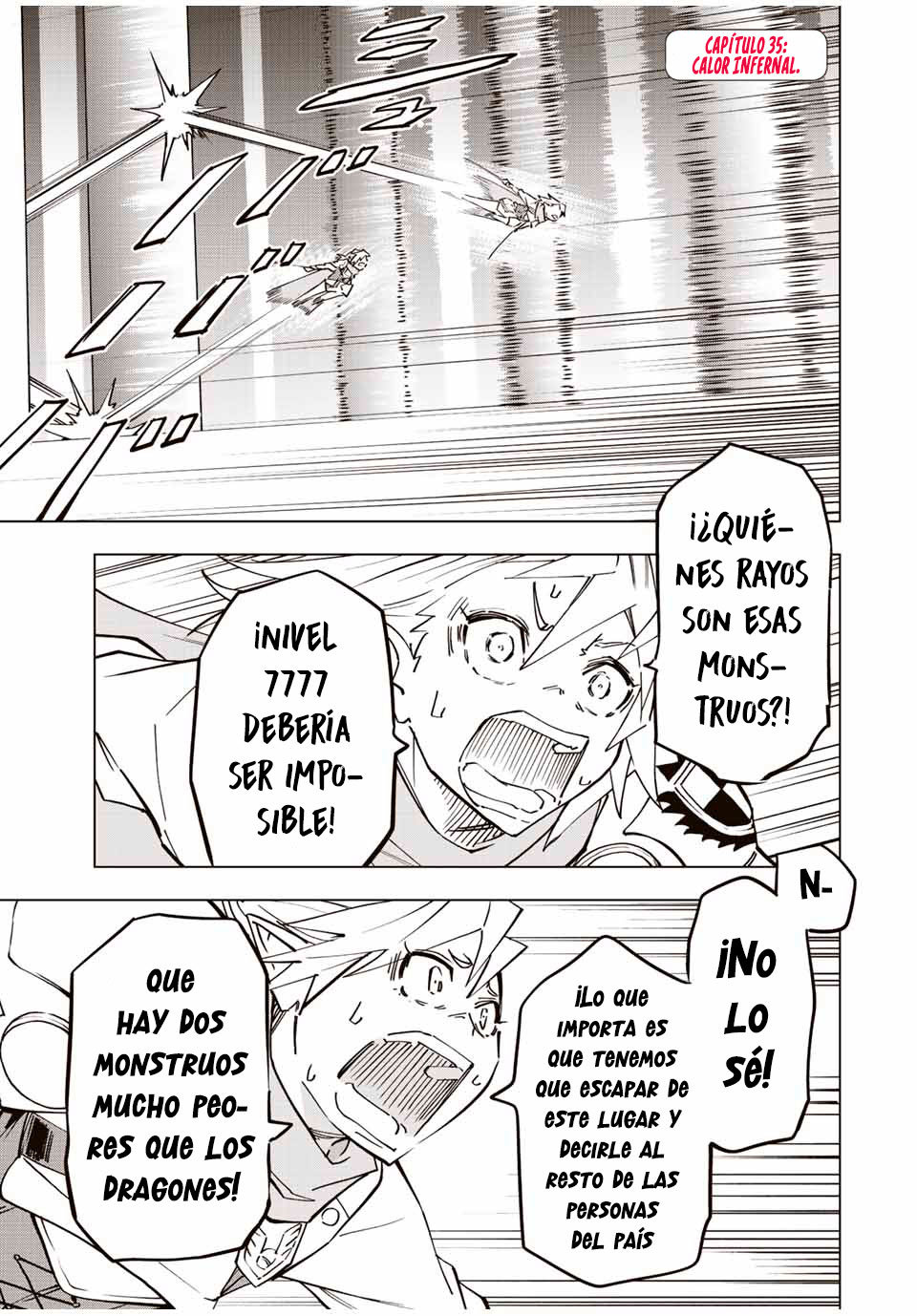 Shinjiteita Nakama Tachi Ni Dungeon Okuchi De Korosare Kaketa ga Gift 『Mugen Gacha』 De Level 9999 No Nakama Tachi Wo Te Ni Irete Moto Party Member To Sekai Ni Fukushu &amp; 『Zamaa!』 Shimasu! Capitulo 35: Calor Infernal. página 2