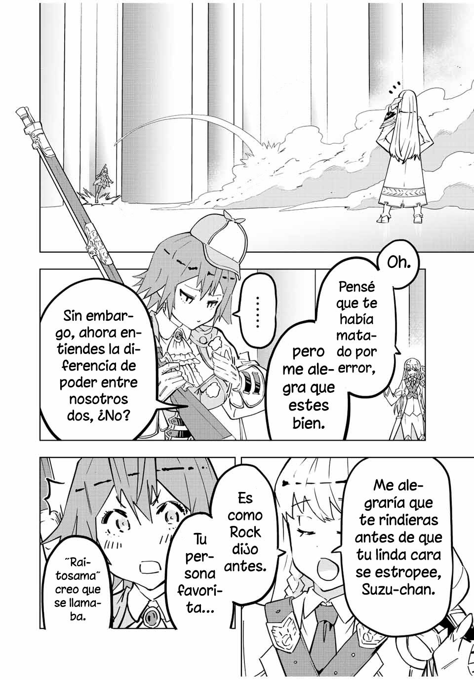 Shinjiteita Nakama Tachi Ni Dungeon Okuchi De Korosare Kaketa ga Gift 『Mugen Gacha』 De Level 9999 No Nakama Tachi Wo Te Ni Irete Moto Party Member To Sekai Ni Fukushu &amp; 『Zamaa!』 Shimasu! Capitulo 36: Jaque Mate. página 16