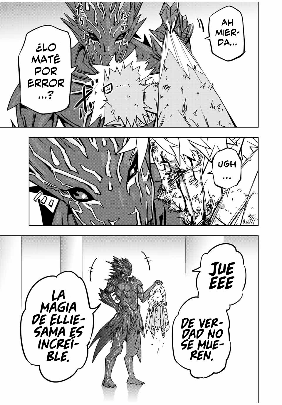 Shinjiteita Nakama Tachi Ni Dungeon Okuchi De Korosare Kaketa ga Gift 『Mugen Gacha』 De Level 9999 No Nakama Tachi Wo Te Ni Irete Moto Party Member To Sekai Ni Fukushu &amp; 『Zamaa!』 Shimasu! Capitulo 39: Fortaleza de la sangre de hierro página 17