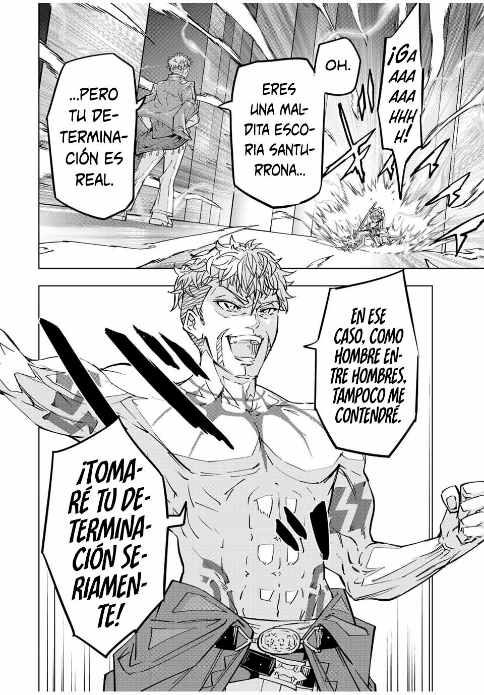 Shinjiteita Nakama Tachi Ni Dungeon Okuchi De Korosare Kaketa ga Gift 『Mugen Gacha』 De Level 9999 No Nakama Tachi Wo Te Ni Irete Moto Party Member To Sekai Ni Fukushu &amp; 『Zamaa!』 Shimasu! Capitulo 39: Fortaleza de la sangre de hierro página 4