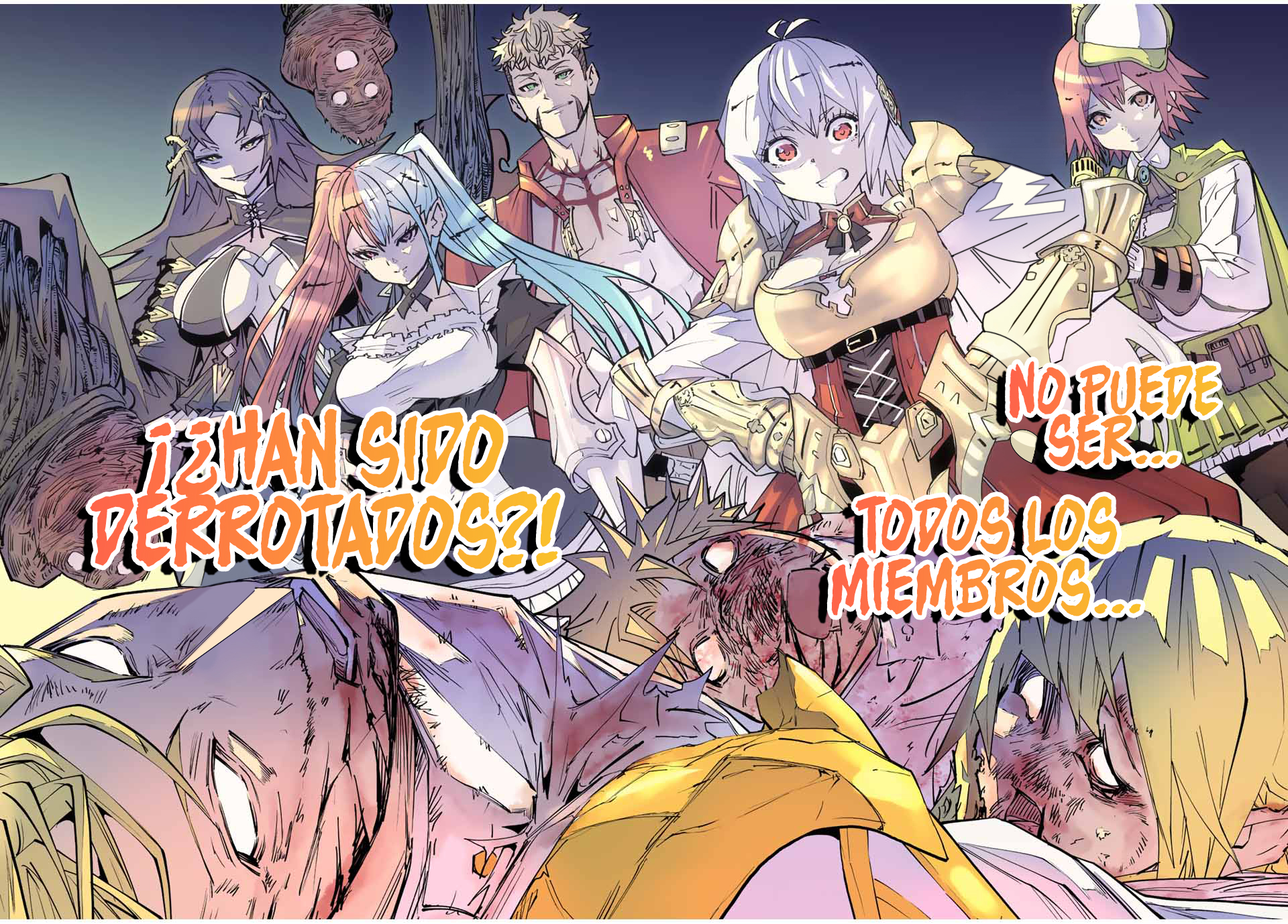 Shinjiteita Nakama Tachi Ni Dungeon Okuchi De Korosare Kaketa ga Gift 『Mugen Gacha』 De Level 9999 No Nakama Tachi Wo Te Ni Irete Moto Party Member To Sekai Ni Fukushu &amp; 『Zamaa!』 Shimasu! Capitulo 47: Derrota Completa página 23