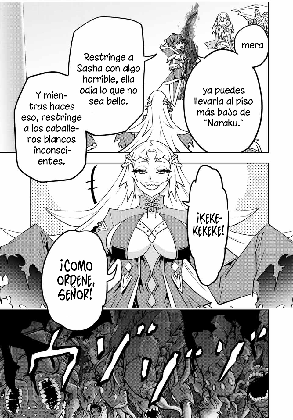 Shinjiteita Nakama Tachi Ni Dungeon Okuchi De Korosare Kaketa ga Gift 『Mugen Gacha』 De Level 9999 No Nakama Tachi Wo Te Ni Irete Moto Party Member To Sekai Ni Fukushu &amp; 『Zamaa!』 Shimasu! Capitulo 48: Adiós página 22