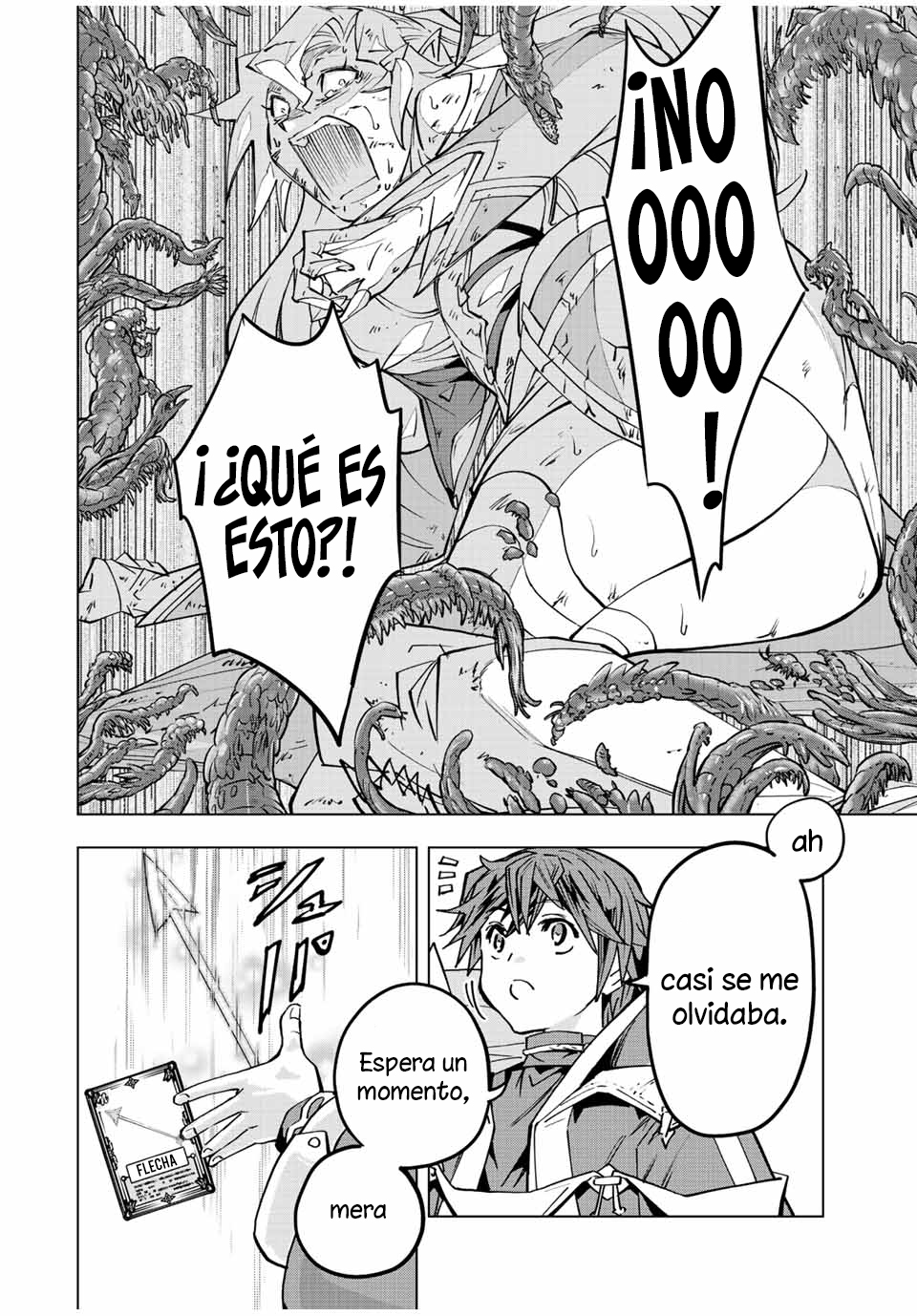 Shinjiteita Nakama Tachi Ni Dungeon Okuchi De Korosare Kaketa ga Gift 『Mugen Gacha』 De Level 9999 No Nakama Tachi Wo Te Ni Irete Moto Party Member To Sekai Ni Fukushu &amp; 『Zamaa!』 Shimasu! Capitulo 48: Adiós página 23