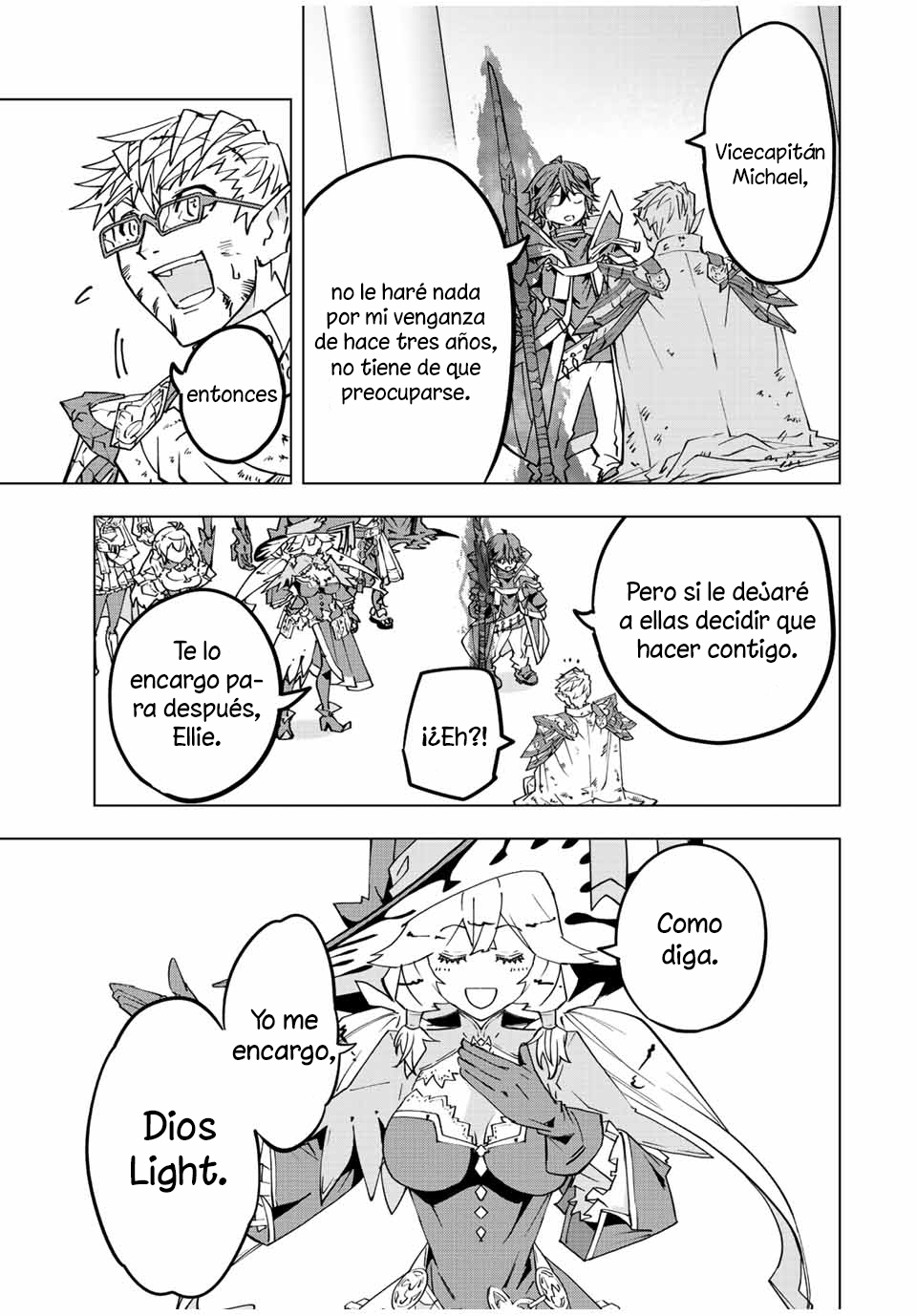 Shinjiteita Nakama Tachi Ni Dungeon Okuchi De Korosare Kaketa ga Gift 『Mugen Gacha』 De Level 9999 No Nakama Tachi Wo Te Ni Irete Moto Party Member To Sekai Ni Fukushu &amp; 『Zamaa!』 Shimasu! Capitulo 48: Adiós página 8