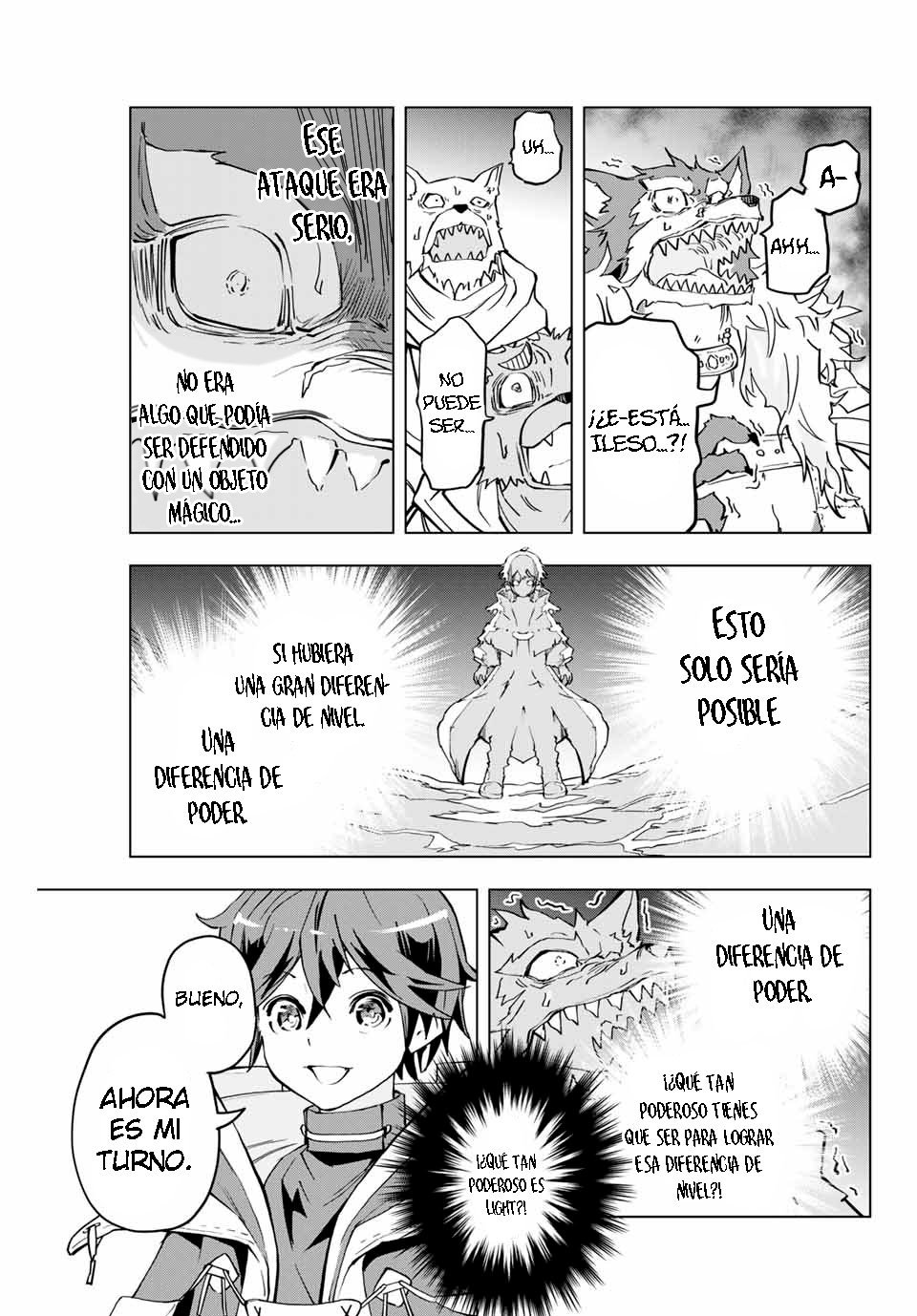 Shinjiteita Nakama Tachi Ni Dungeon Okuchi De Korosare Kaketa ga Gift 『Mugen Gacha』 De Level 9999 No Nakama Tachi Wo Te Ni Irete Moto Party Member To Sekai Ni Fukushu &amp; 『Zamaa!』 Shimasu! Capitulo 5: El Arma Secreta de Garou página 13
