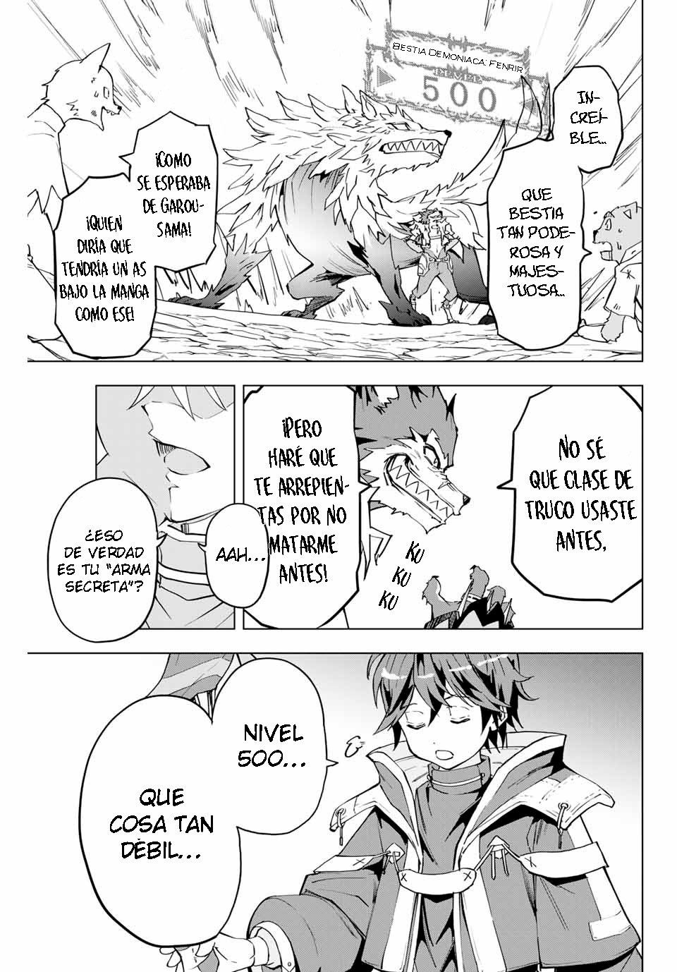 Shinjiteita Nakama Tachi Ni Dungeon Okuchi De Korosare Kaketa ga Gift 『Mugen Gacha』 De Level 9999 No Nakama Tachi Wo Te Ni Irete Moto Party Member To Sekai Ni Fukushu &amp; 『Zamaa!』 Shimasu! Capitulo 5: El Arma Secreta de Garou página 8