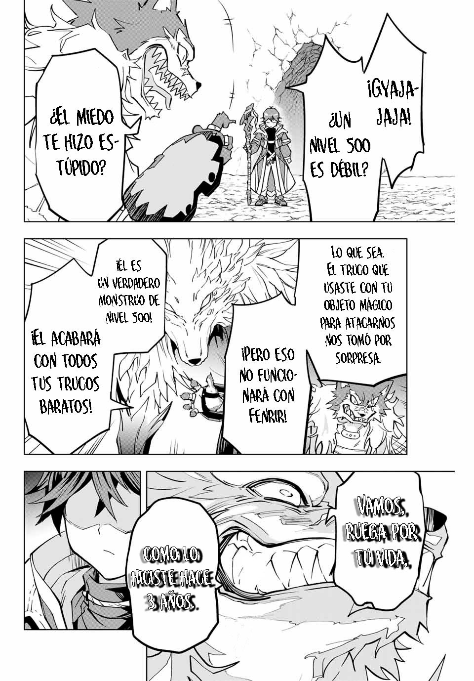 Shinjiteita Nakama Tachi Ni Dungeon Okuchi De Korosare Kaketa ga Gift 『Mugen Gacha』 De Level 9999 No Nakama Tachi Wo Te Ni Irete Moto Party Member To Sekai Ni Fukushu &amp; 『Zamaa!』 Shimasu! Capitulo 5: El Arma Secreta de Garou página 9