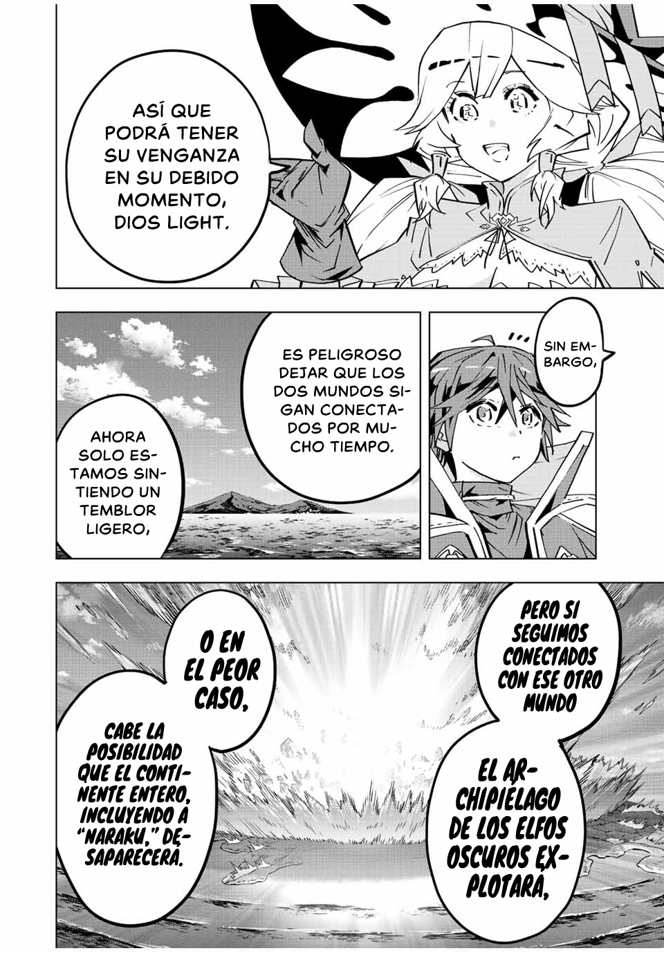 Shinjiteita Nakama Tachi Ni Dungeon Okuchi De Korosare Kaketa ga Gift 『Mugen Gacha』 De Level 9999 No Nakama Tachi Wo Te Ni Irete Moto Party Member To Sekai Ni Fukushu &amp; 『Zamaa!』 Shimasu! Capitulo 55: Presencia página 21
