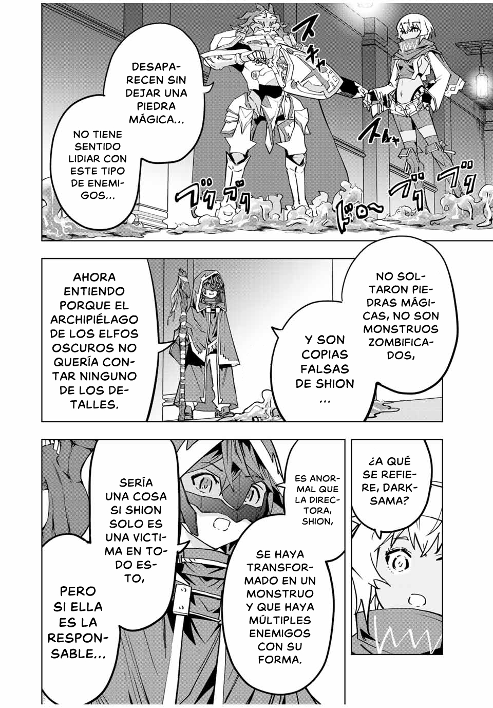 Shinjiteita Nakama Tachi Ni Dungeon Okuchi De Korosare Kaketa ga Gift 『Mugen Gacha』 De Level 9999 No Nakama Tachi Wo Te Ni Irete Moto Party Member To Sekai Ni Fukushu &amp; 『Zamaa!』 Shimasu! Capitulo 55: Presencia página 9