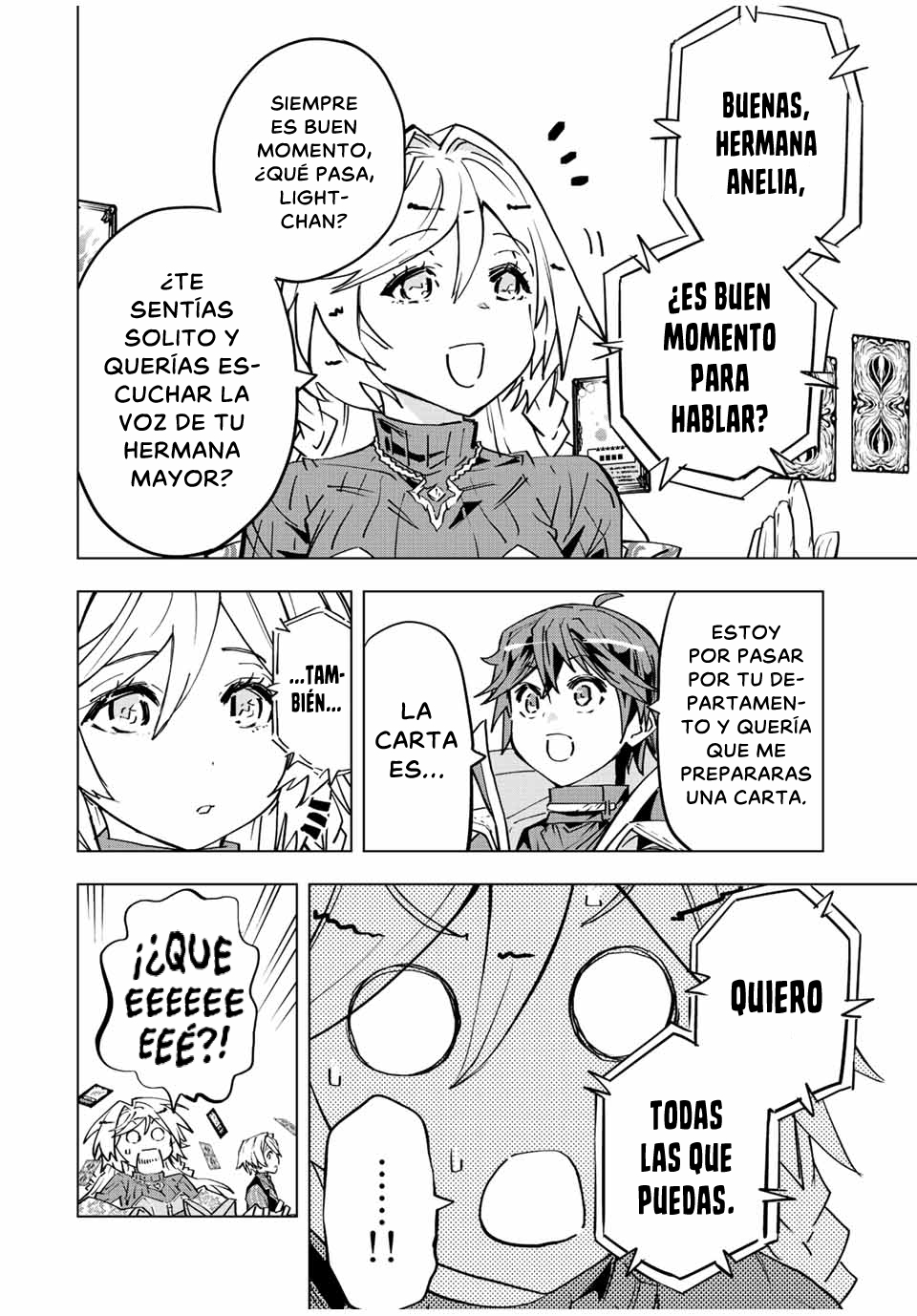 Shinjiteita Nakama Tachi Ni Dungeon Okuchi De Korosare Kaketa ga Gift 『Mugen Gacha』 De Level 9999 No Nakama Tachi Wo Te Ni Irete Moto Party Member To Sekai Ni Fukushu &amp; 『Zamaa!』 Shimasu! Capitulo 56: Bovéda de cartas página 6