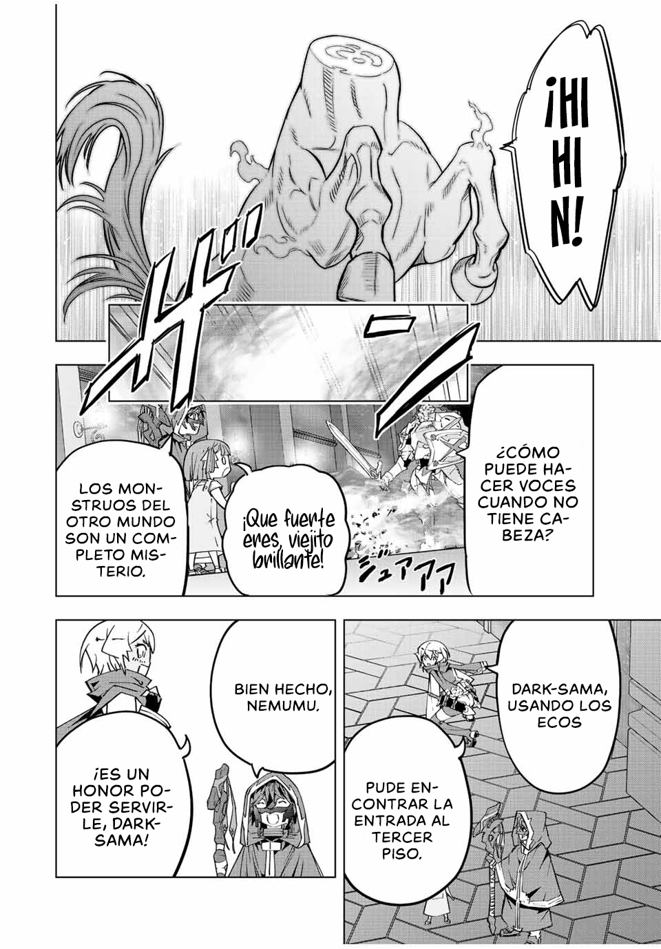 Shinjiteita Nakama Tachi Ni Dungeon Okuchi De Korosare Kaketa ga Gift 『Mugen Gacha』 De Level 9999 No Nakama Tachi Wo Te Ni Irete Moto Party Member To Sekai Ni Fukushu &amp; 『Zamaa!』 Shimasu! Capitulo 57: Fantasma página 15