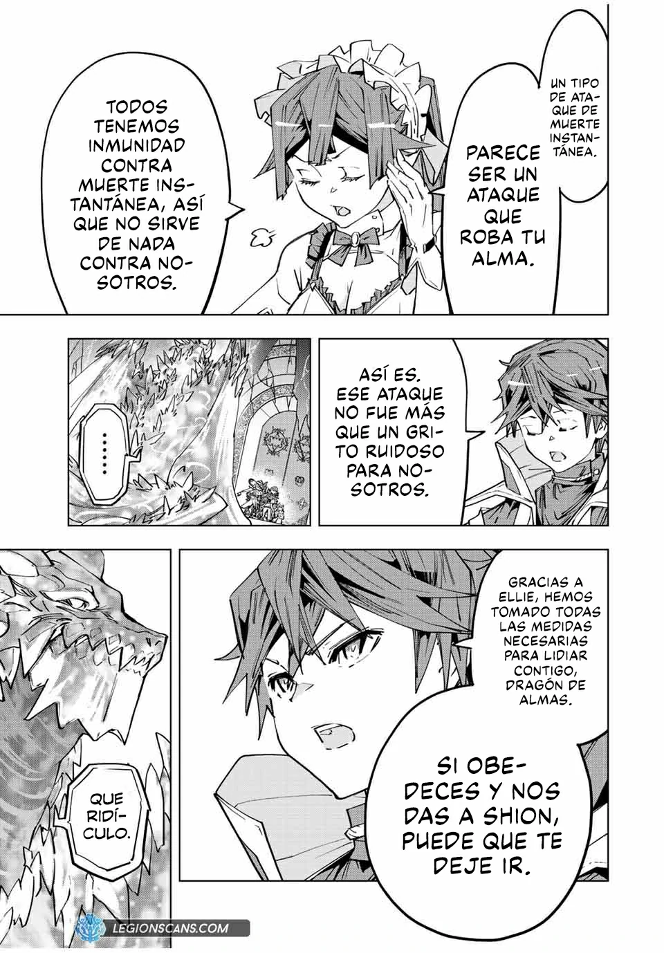 Shinjiteita Nakama Tachi Ni Dungeon Okuchi De Korosare Kaketa ga Gift 『Mugen Gacha』 De Level 9999 No Nakama Tachi Wo Te Ni Irete Moto Party Member To Sekai Ni Fukushu &amp; 『Zamaa!』 Shimasu! Capitulo 65: Entendimiento de dolor. página 4