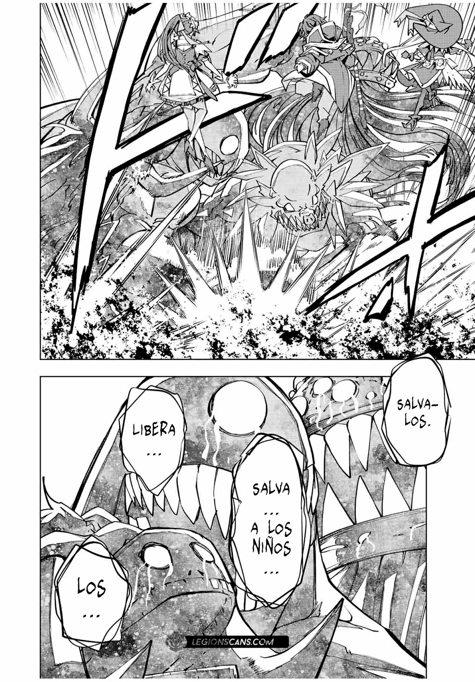 Shinjiteita Nakama Tachi Ni Dungeon Okuchi De Korosare Kaketa ga Gift 『Mugen Gacha』 De Level 9999 No Nakama Tachi Wo Te Ni Irete Moto Party Member To Sekai Ni Fukushu &amp; 『Zamaa!』 Shimasu! Capitulo 66 página 17