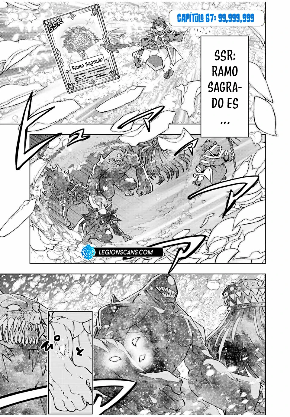 Shinjiteita Nakama Tachi Ni Dungeon Okuchi De Korosare Kaketa ga Gift 『Mugen Gacha』 De Level 9999 No Nakama Tachi Wo Te Ni Irete Moto Party Member To Sekai Ni Fukushu &amp; 『Zamaa!』 Shimasu! Capitulo 67 página 2